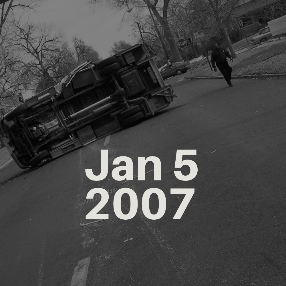 THE LUCKIEST UNLUCKY MAN.