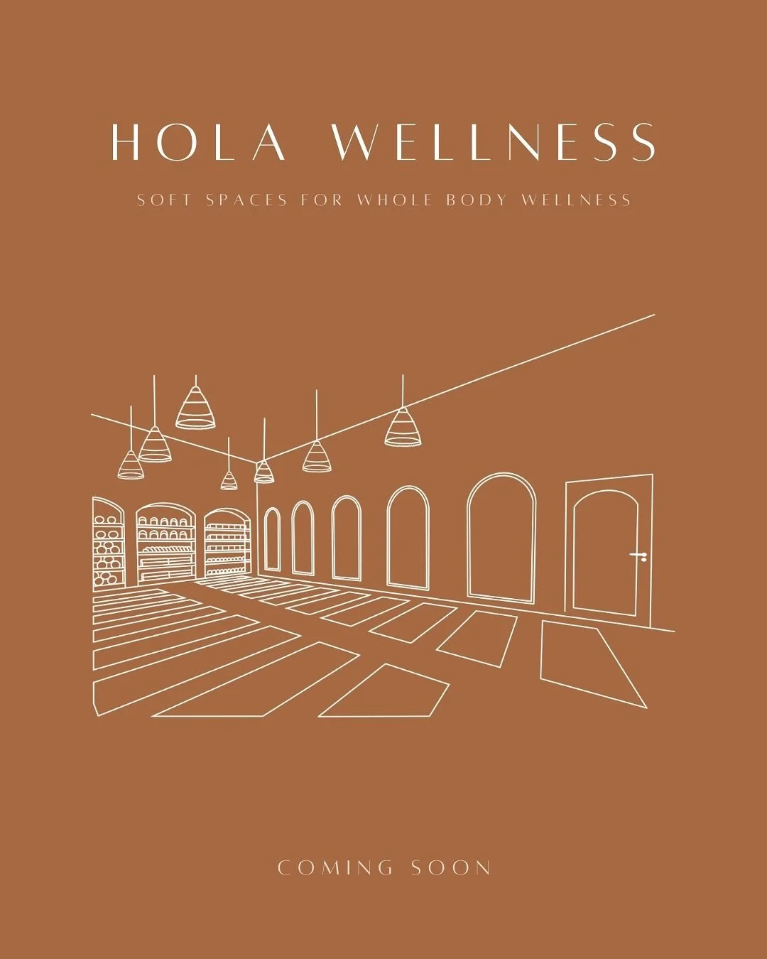 we&rsquo;re beyond excited to welcome you to Hola Wellness 🤎

this stunning new space will be offering pilates, yoga, and sculpt classes &mdash; conveniently located in St. Michael&rsquo;s Square. join us for a class, grab a latte (or matchie) from 