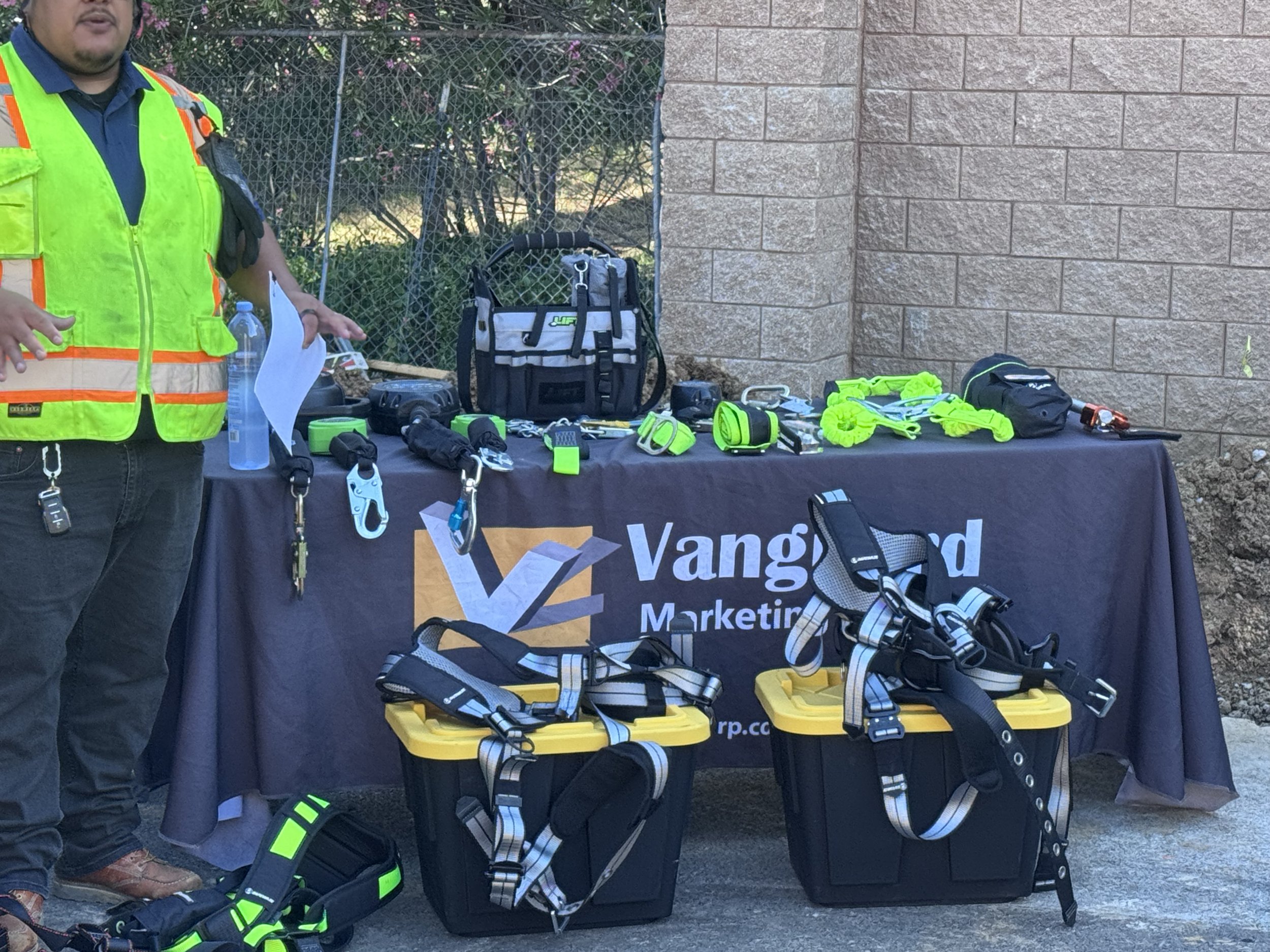 Safety First at Vintage at Folsom: PWD Crews Complete Fall Arrest System Training