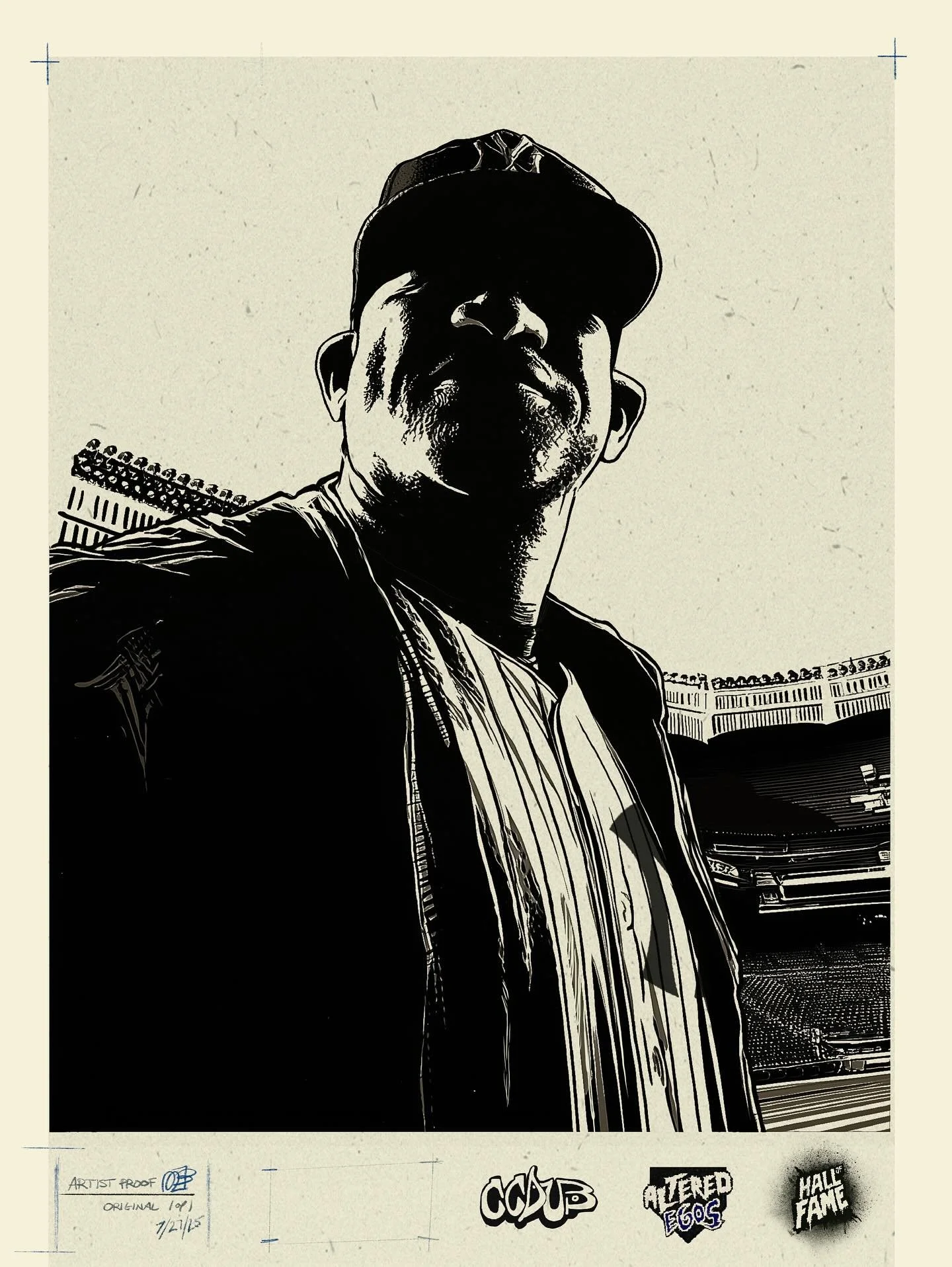 First Ballot. CCDub pitching for change. #hero #hof