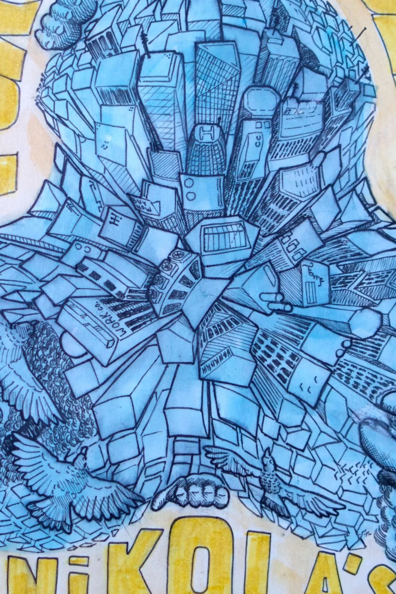 Mixed media