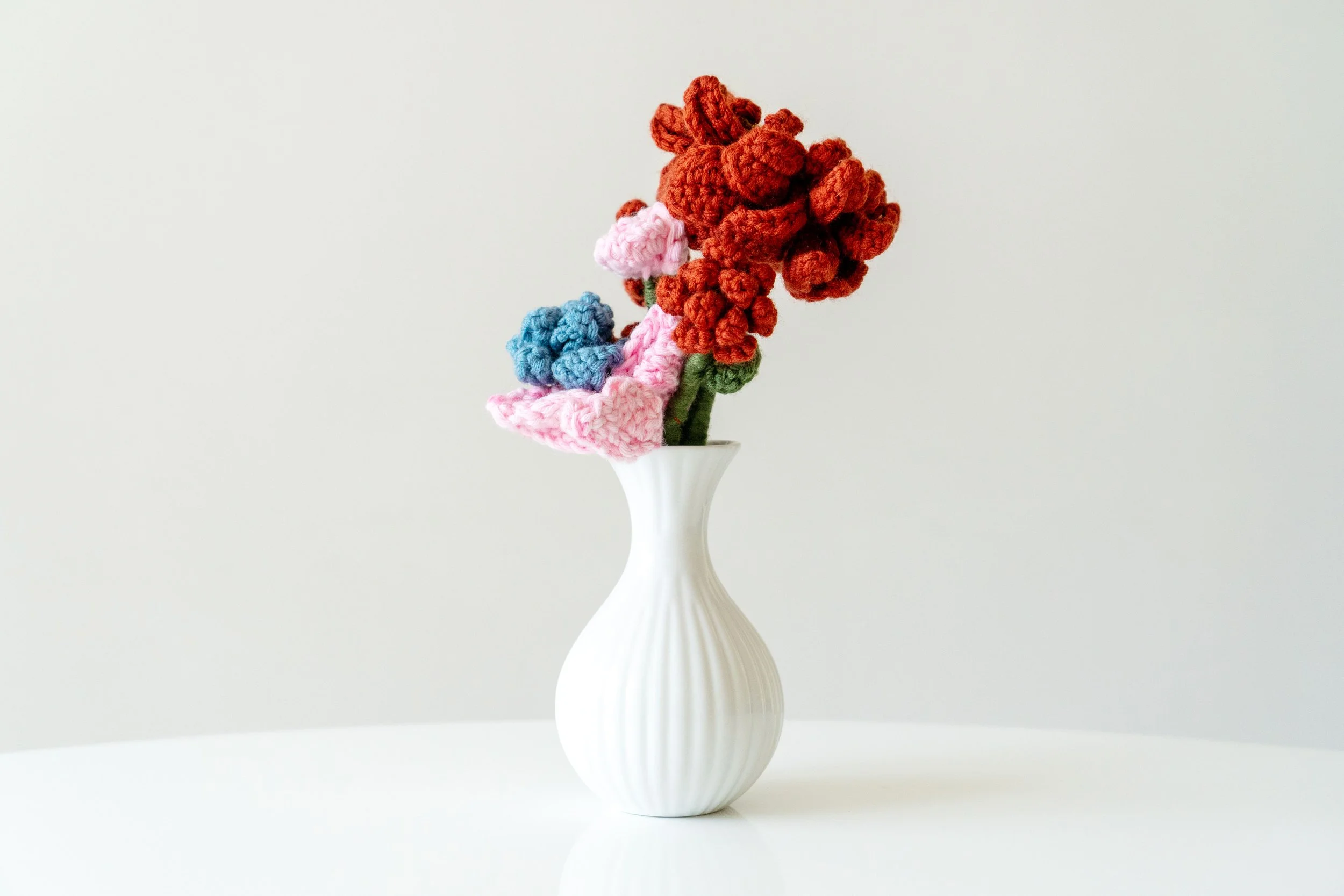 Knitting and crochet