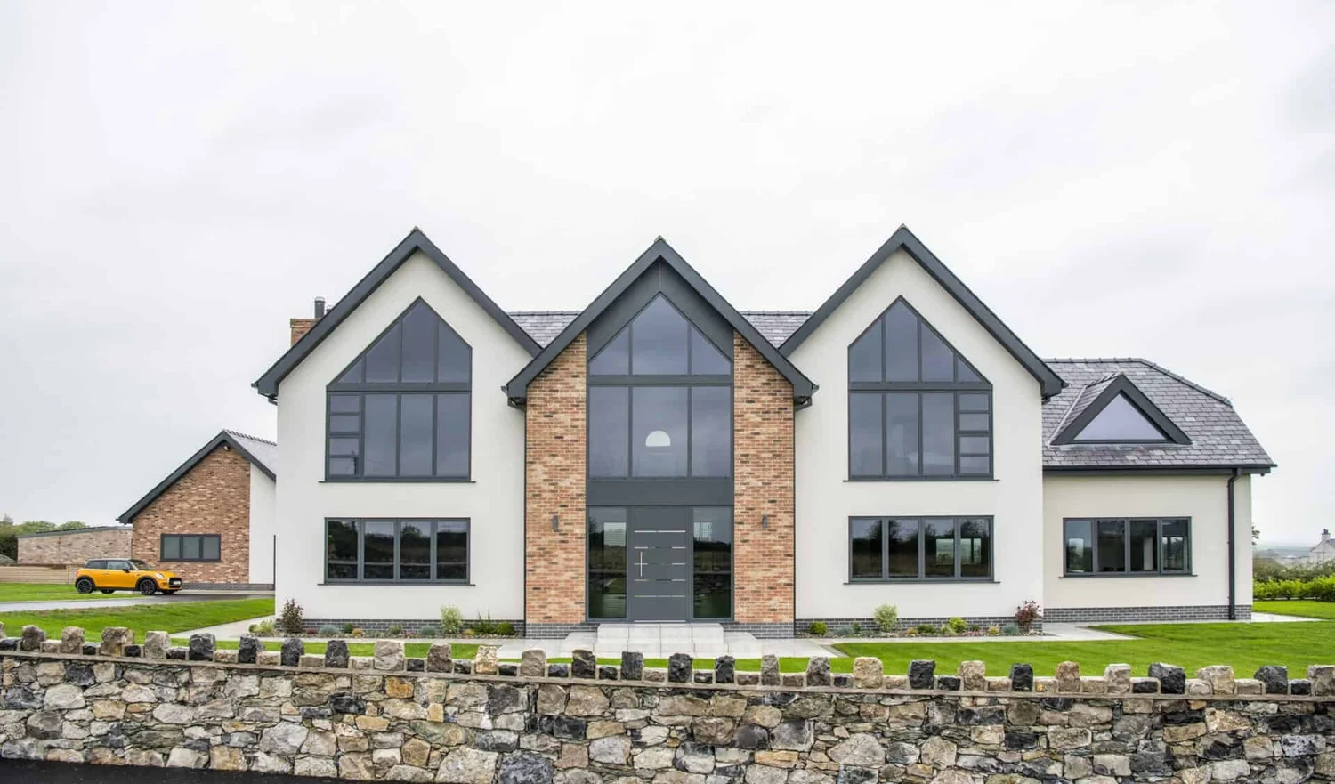 Curtain <em>walling</em> for offices and flagship retail.