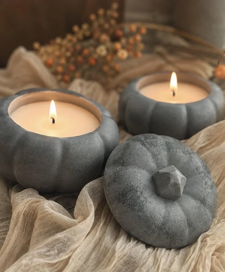 Harvest Pumpkin Candles