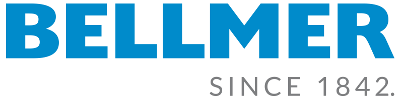 Logobild mit blauem Schriftzug 'BELL MER' und schwarzem Text 'SINCE 1842'