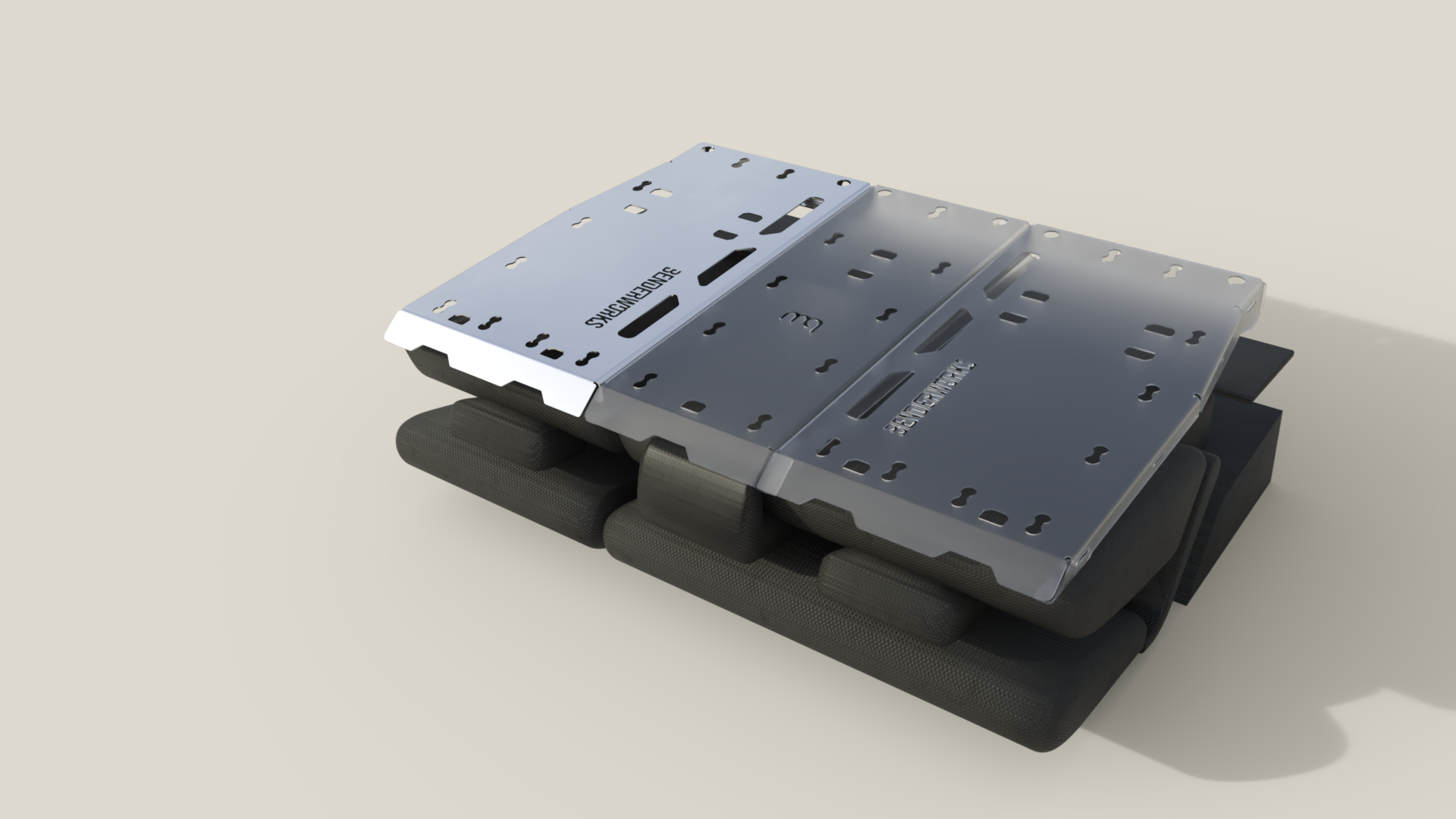Bronco Leveling Platform (Passenger - Raw)