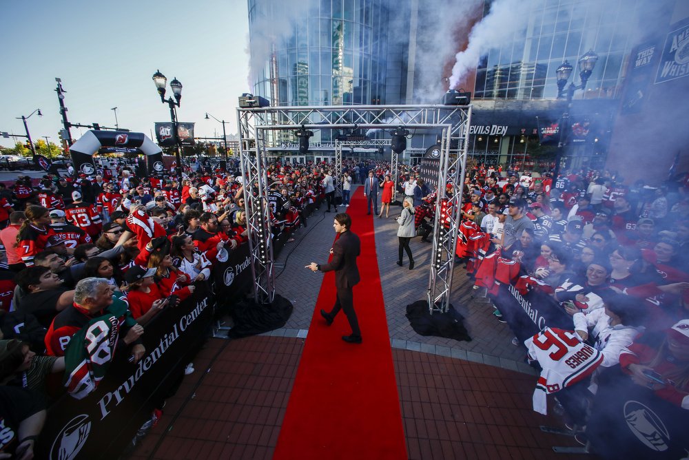New Jersey Devils Home Opener Red Carpet