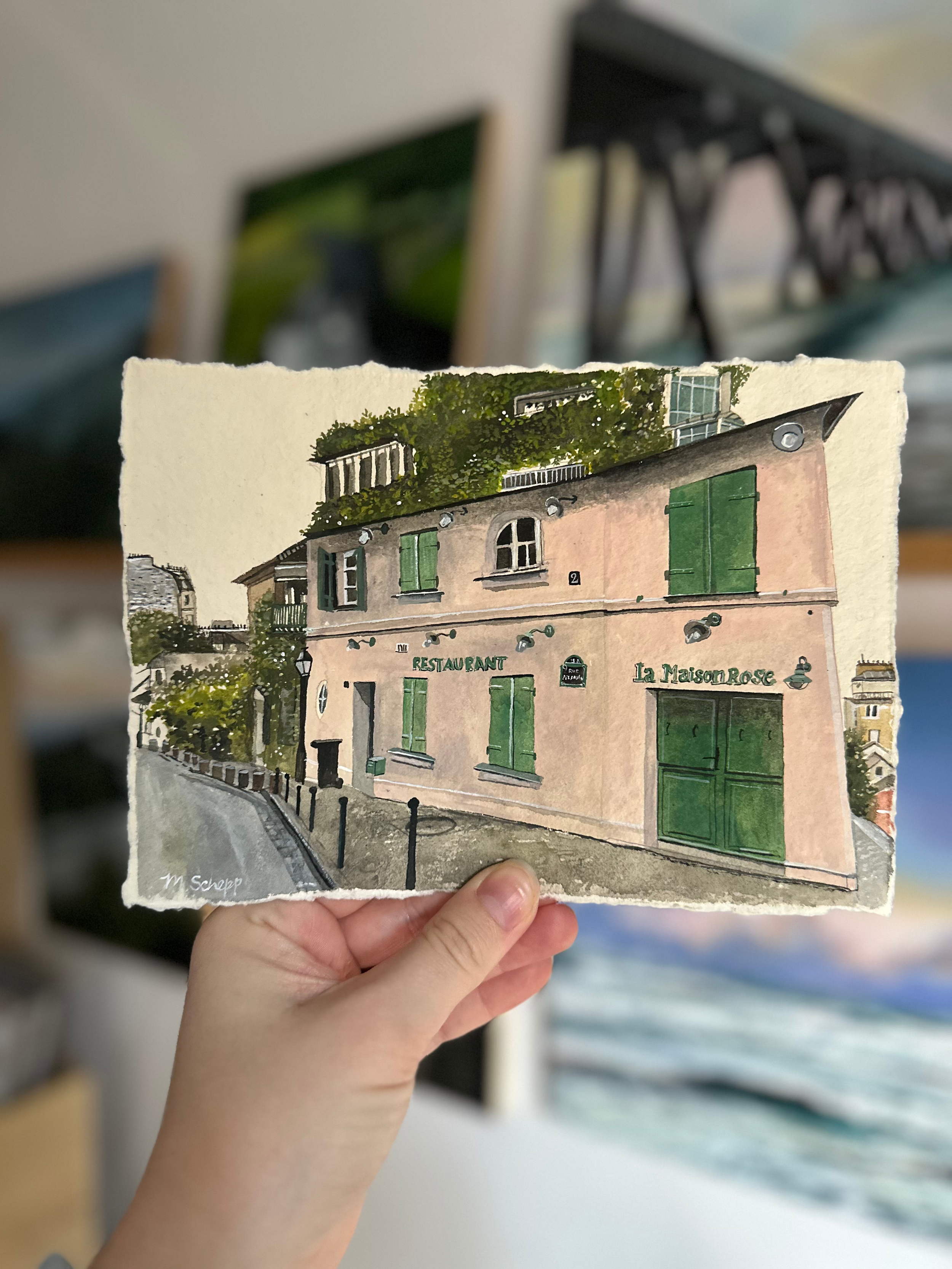 "La Maison Rose, Montmartre"