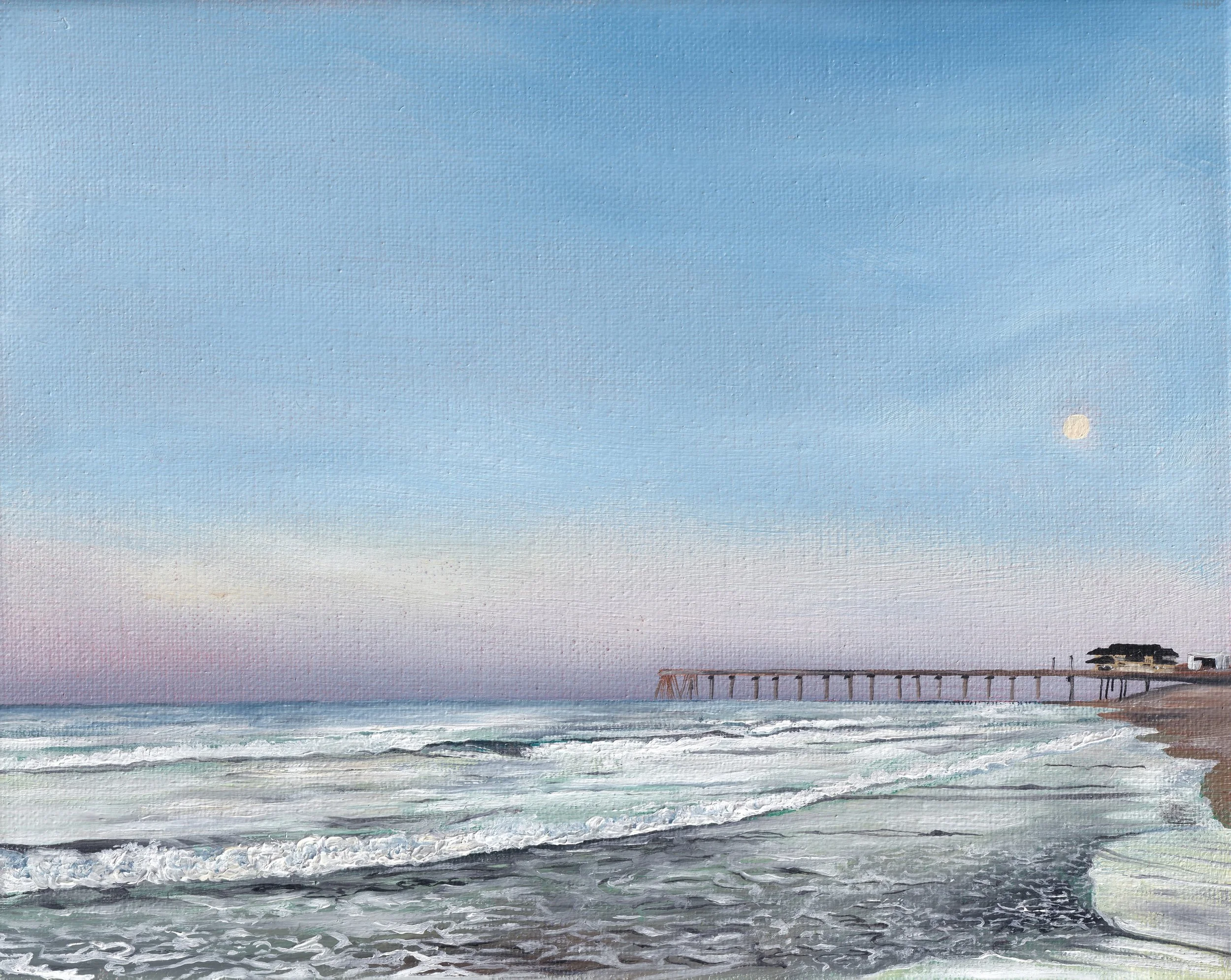 "Summer Moon" 8x10 Oil