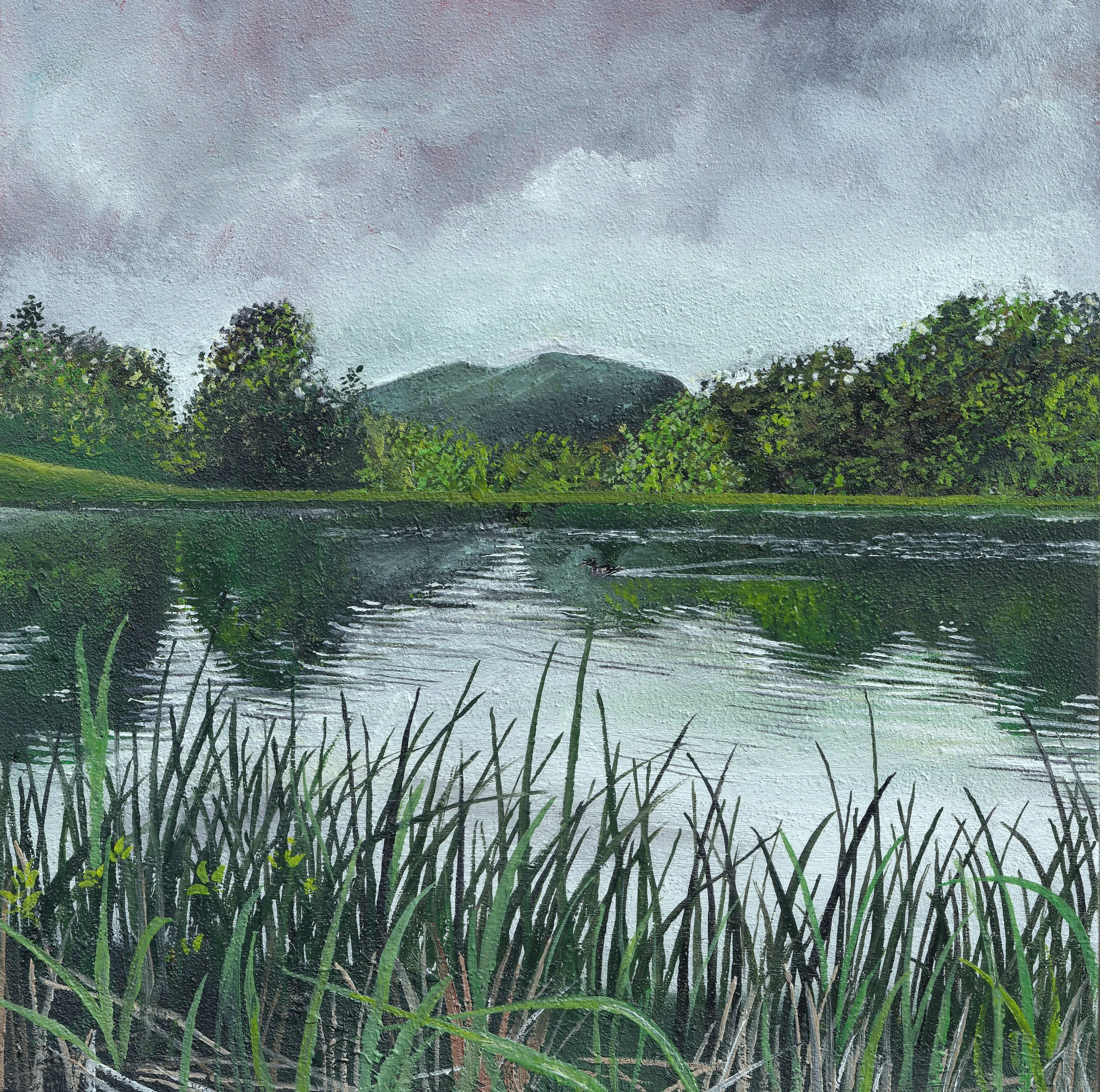 "Reflections" 8x8 Oil