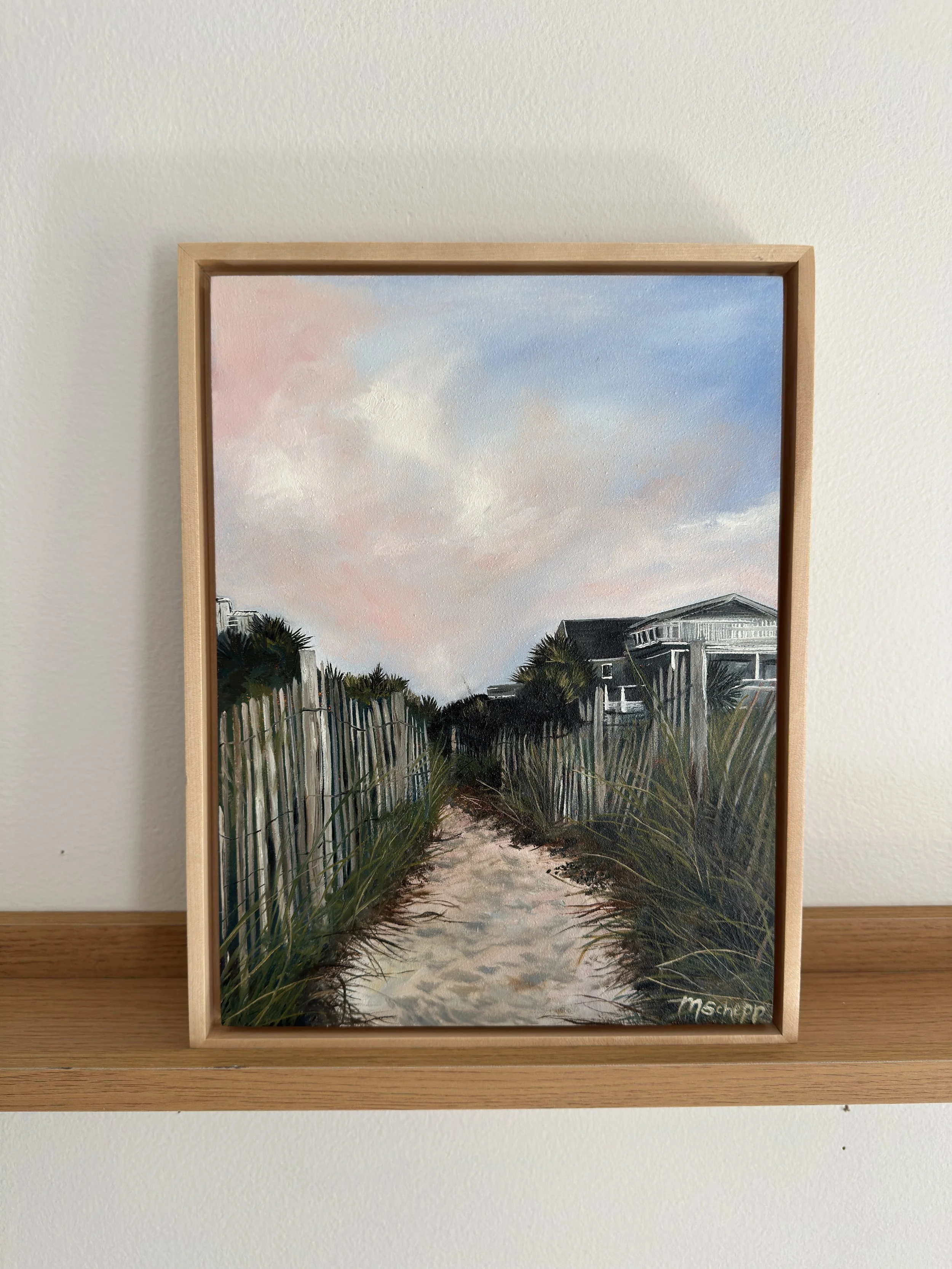 "Golden" Oil Painting