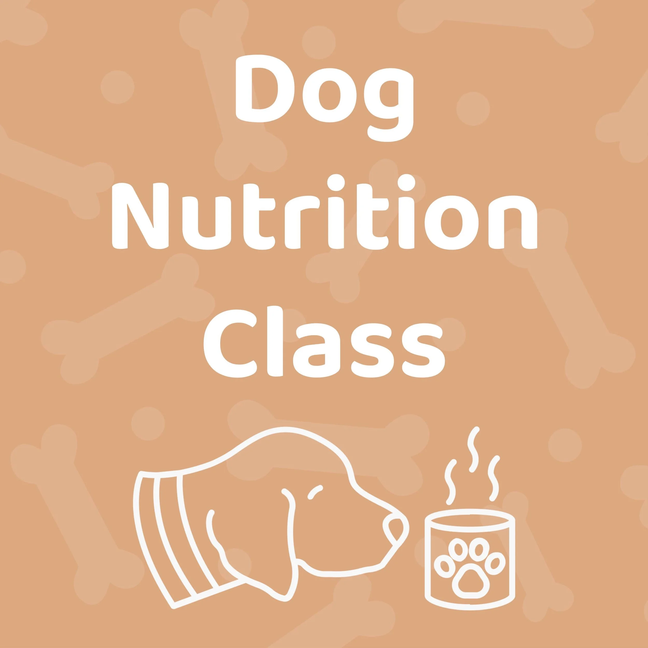 Free Dog Nutrition Class