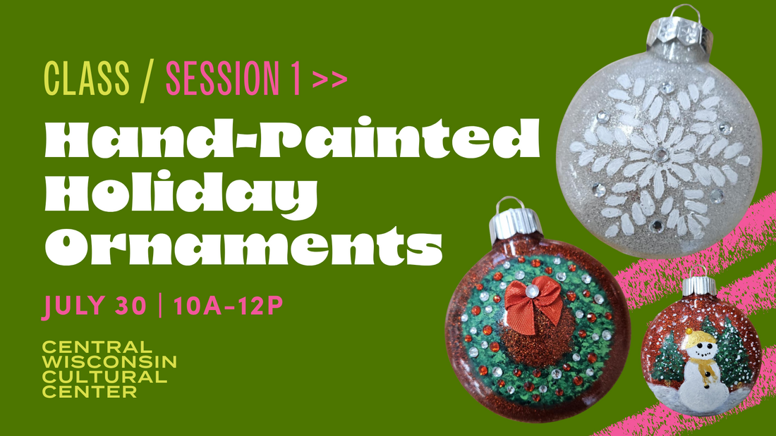 Hand-Painted Holiday Ornaments with Barb Rihm