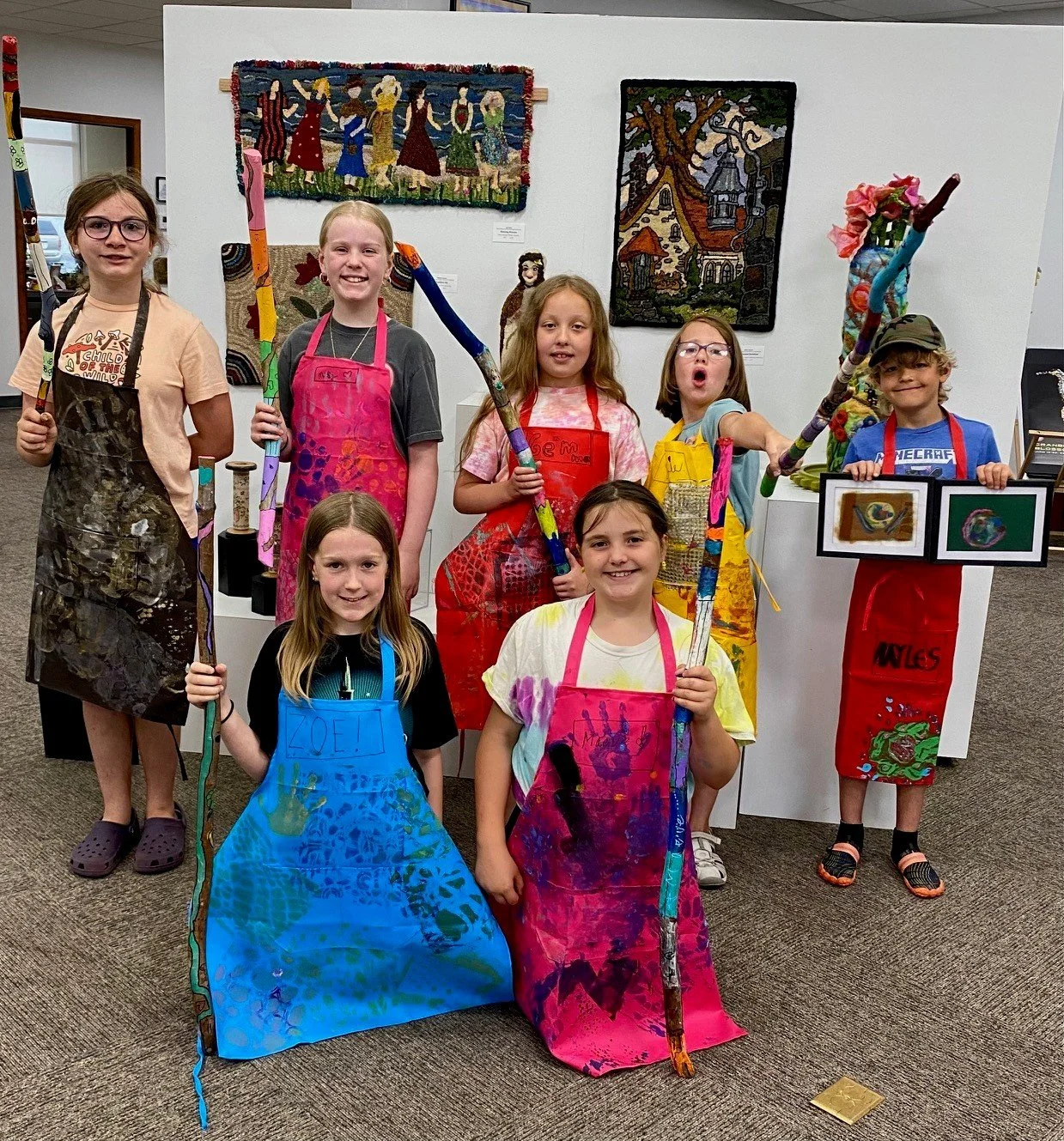 Creative Kids Art Camp with Jeanne Weymouth (ages 9-12)