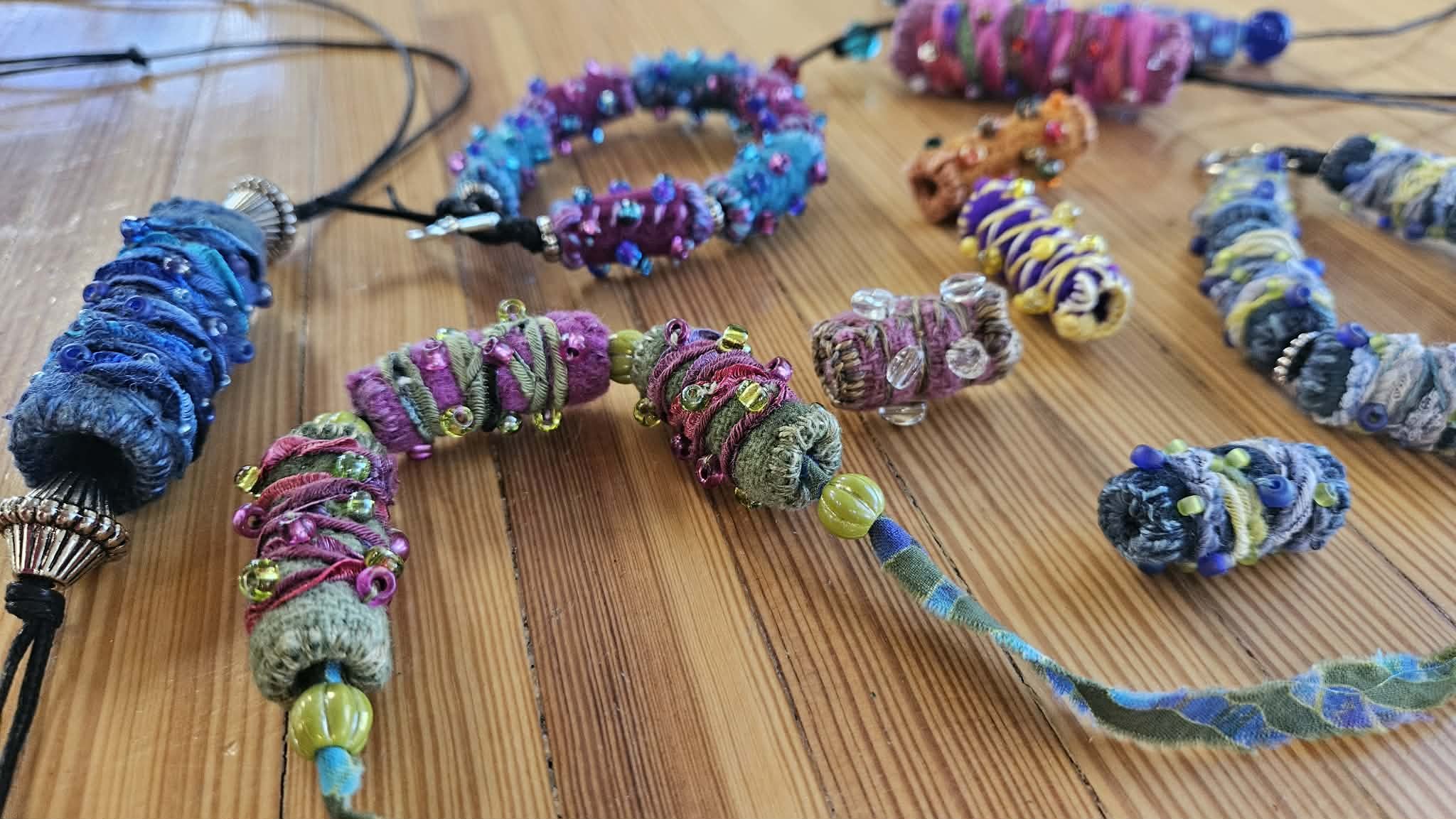 One-of-a-Kind Fabric Beads with Christine Herrmann