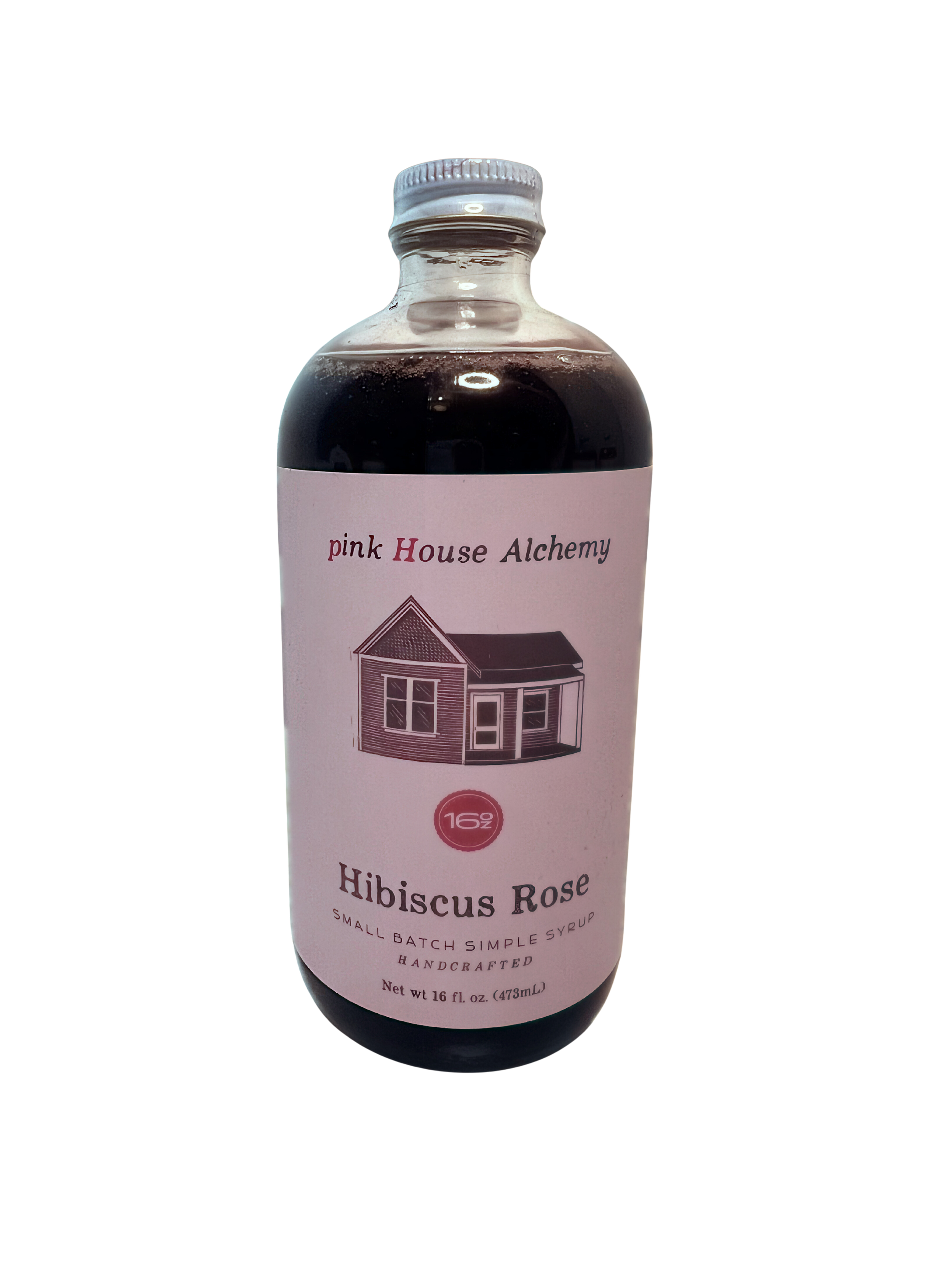 Pink House Alchemy Hibiscus Rose Simple Syrup