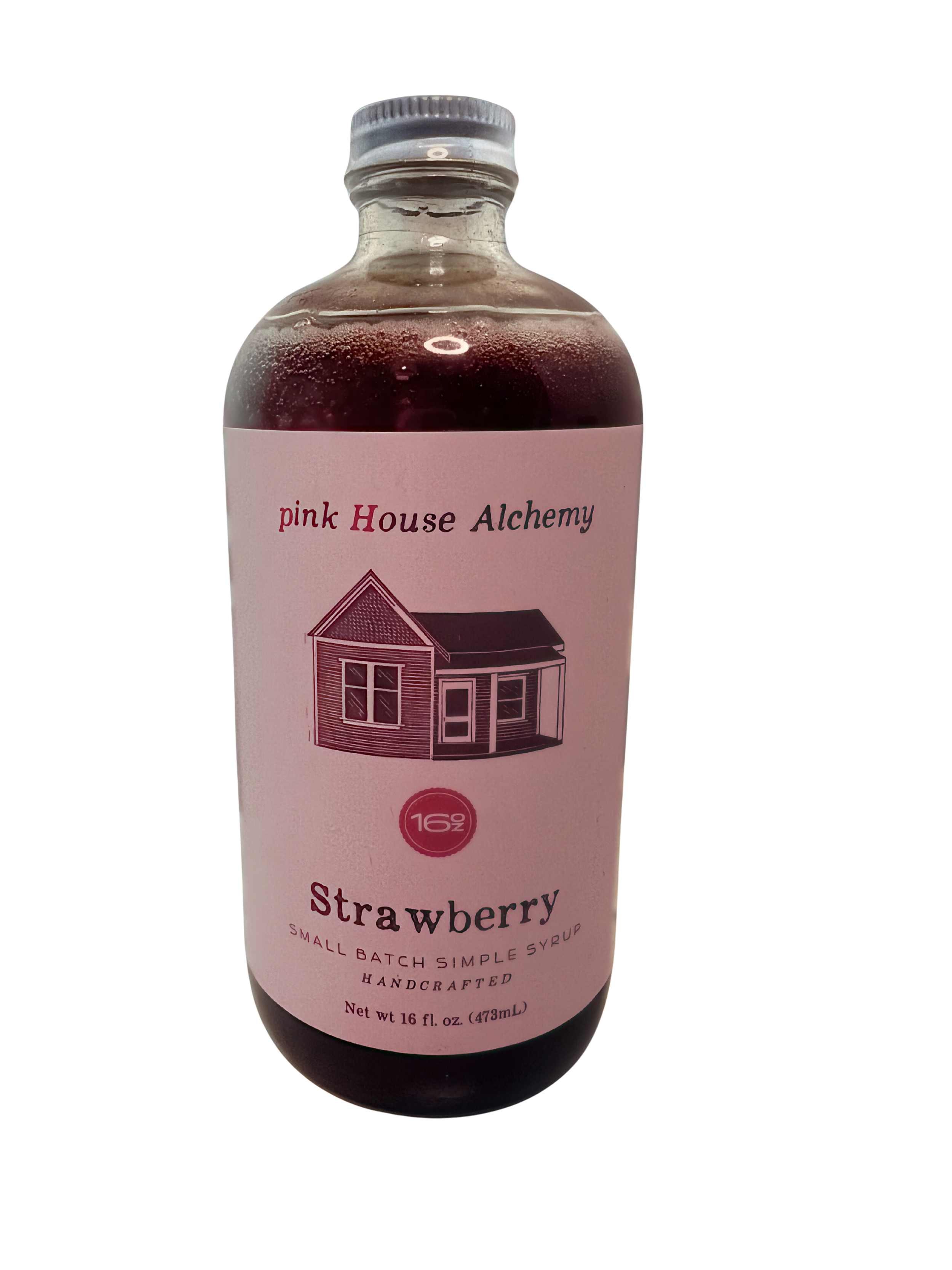 Pink House Alchemy Strawberry Simple Syrup