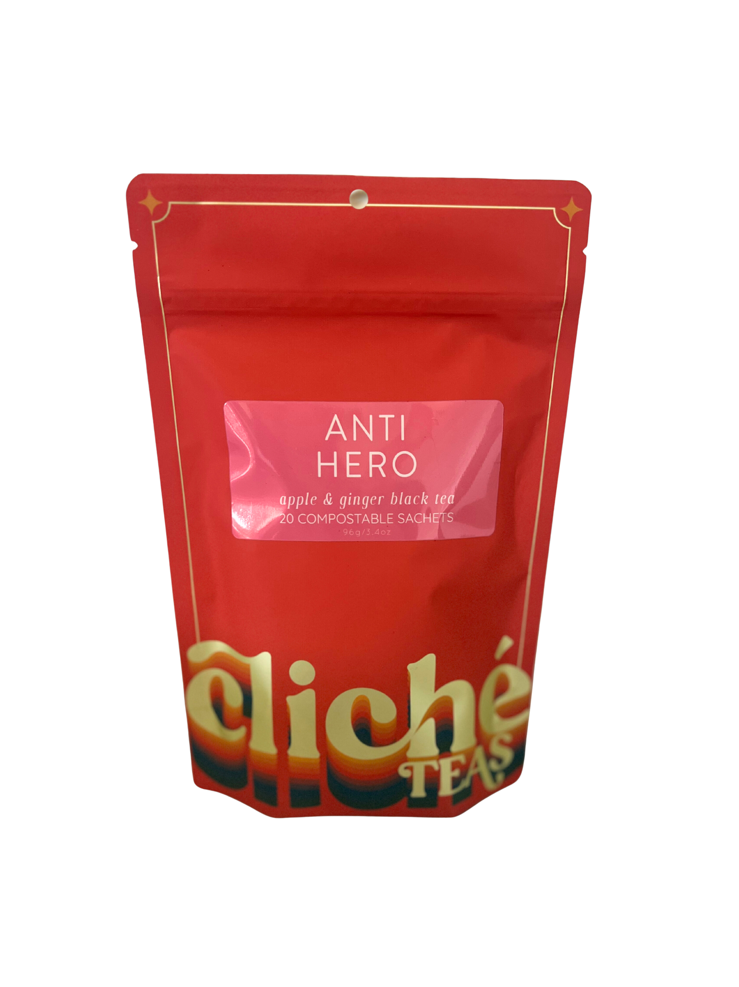 Cliché Teas Anti Hero Sachets Pouch