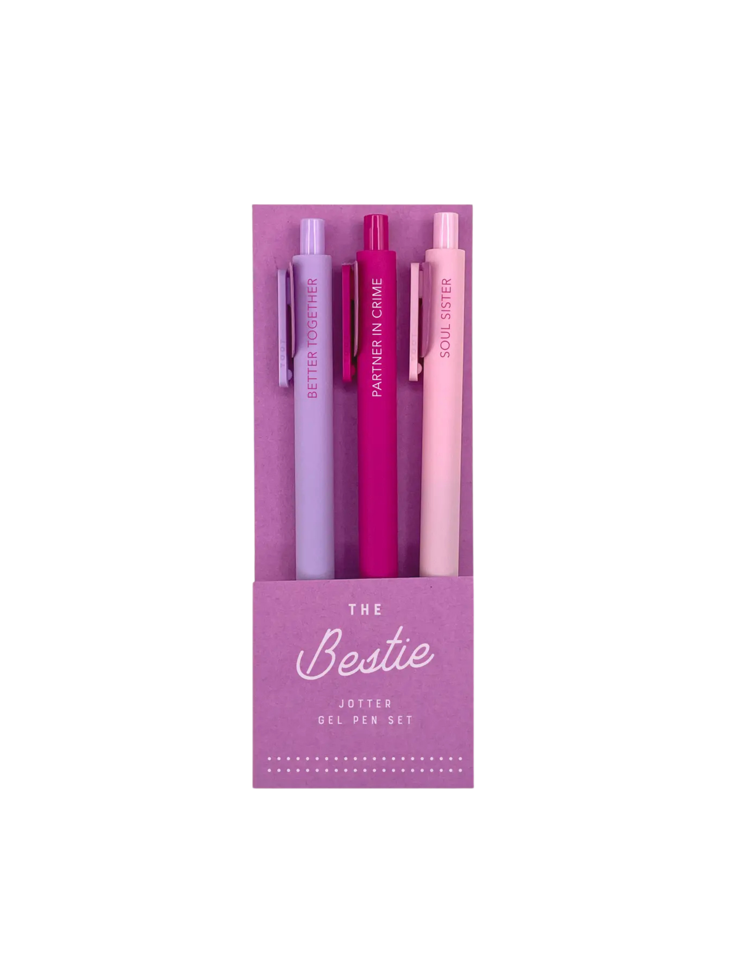 Bestie Jotter Gel Pen: Set of 3