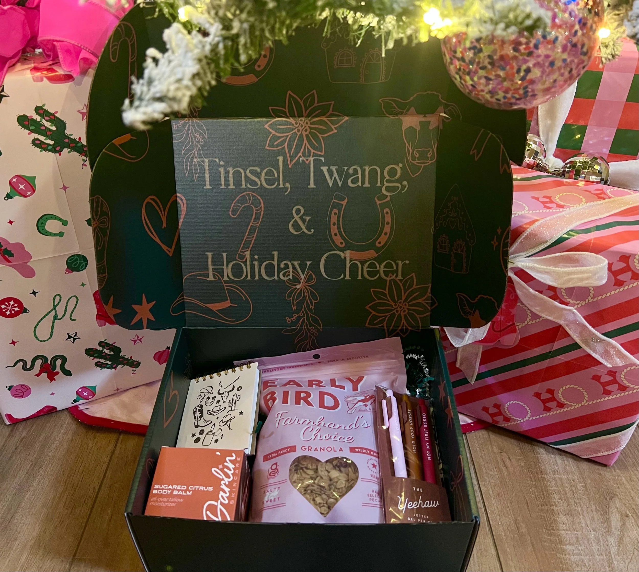 Cowgirl Christmas Gift Set