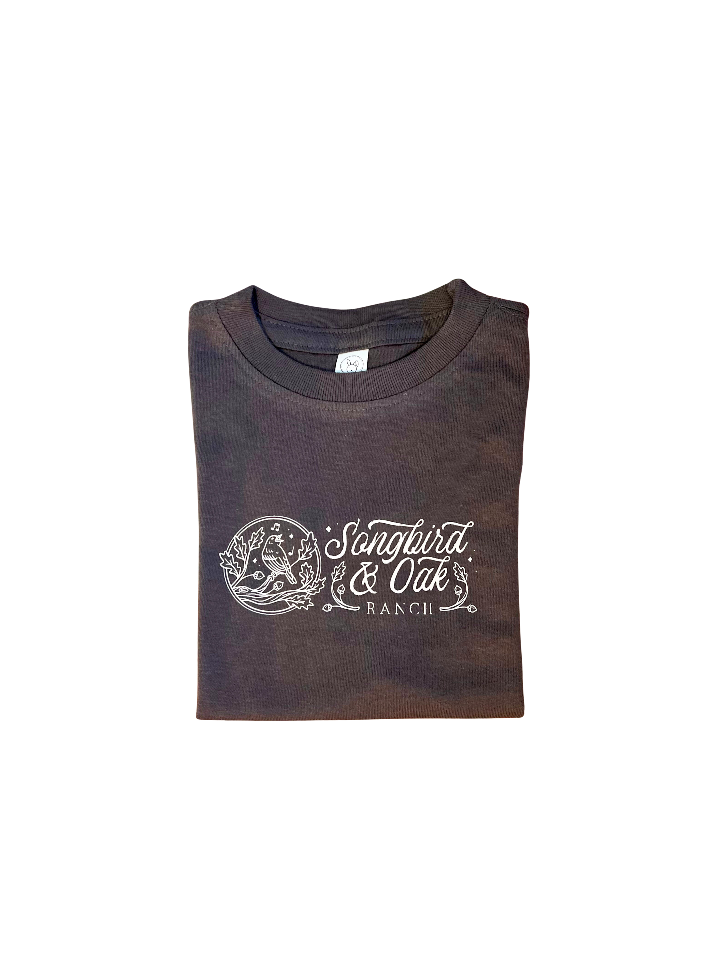 Songbird & Oak Ranch Kids Tee in Charcoal