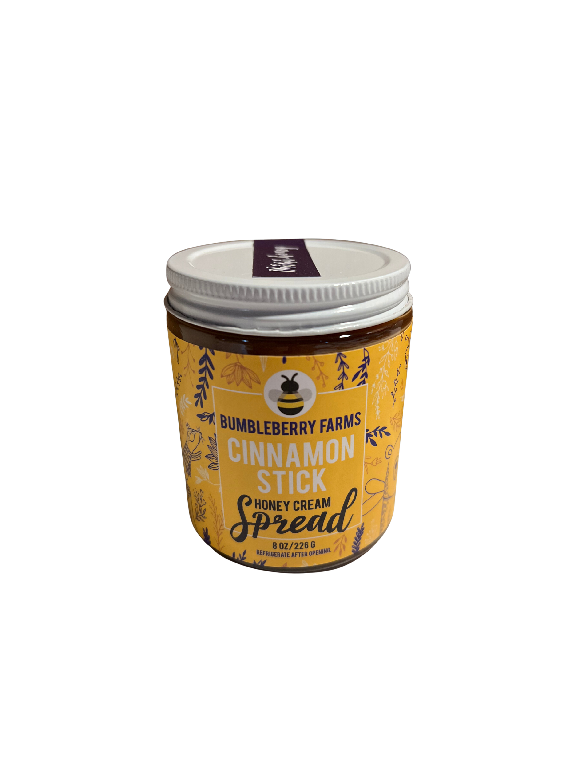 Bumbleberry Farms Cinnamon Stick Honey Cream Spread