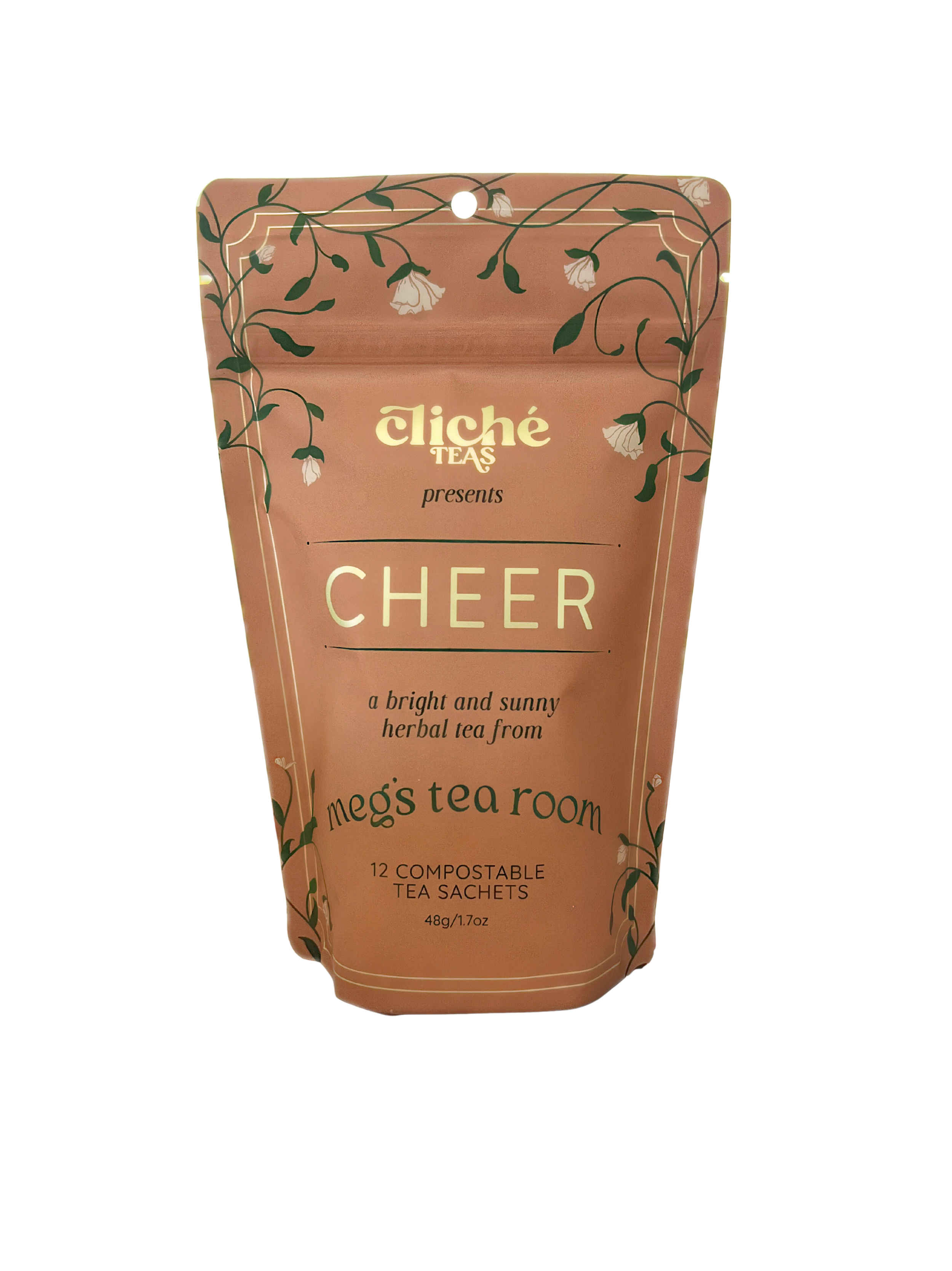 Cliché Teas Cheer Sachets Pouch