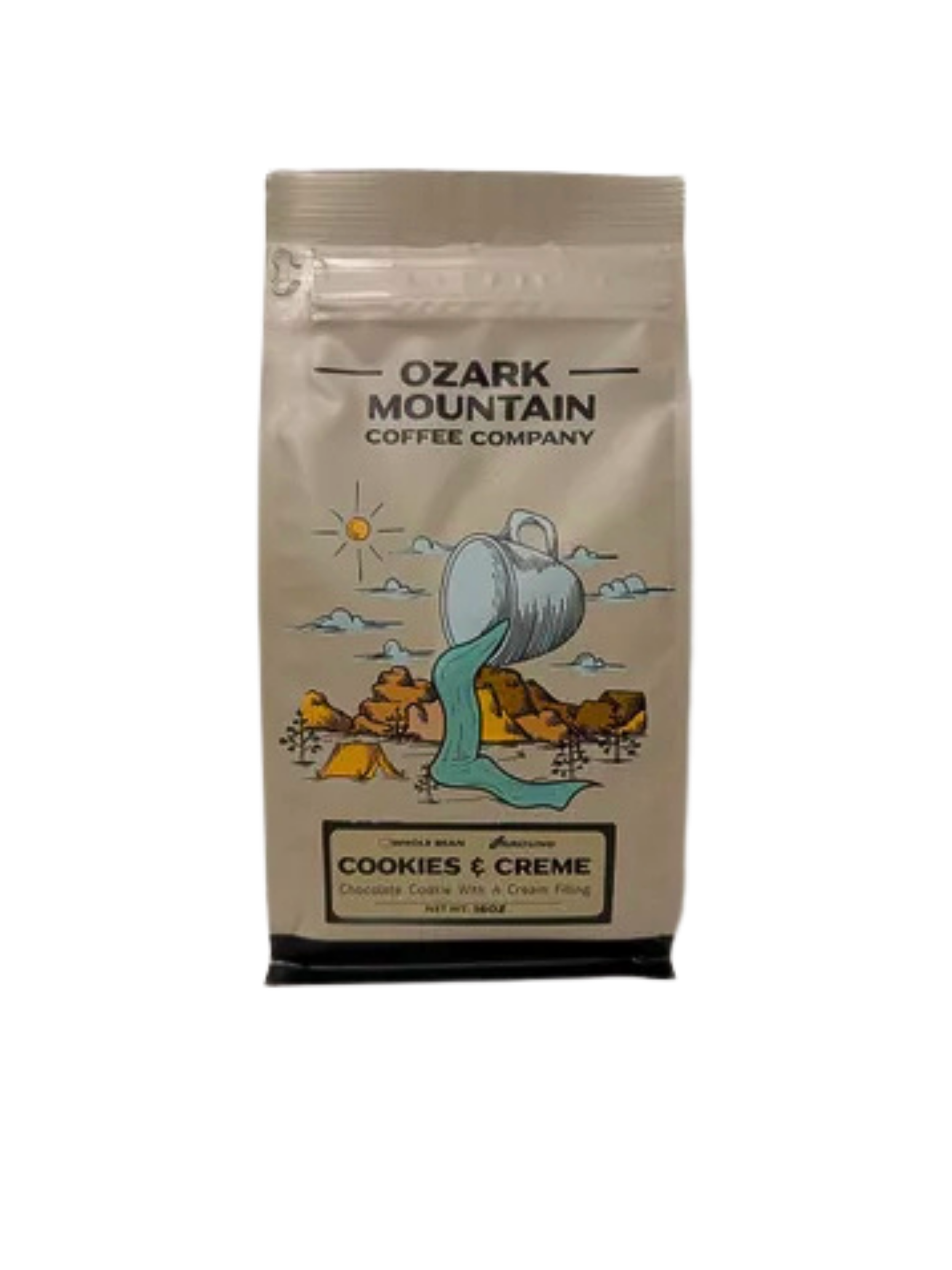 Ozark Mountain Coffee Co. Cookies & Creme Ground Coffee