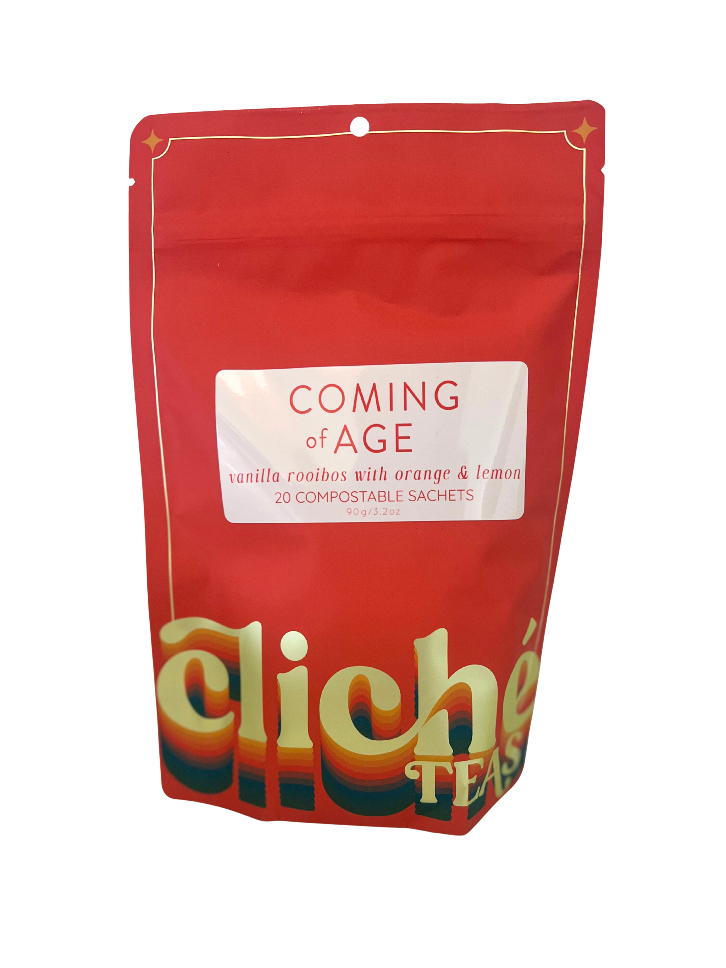 Cliché Teas Coming of Age Sachets Pouch