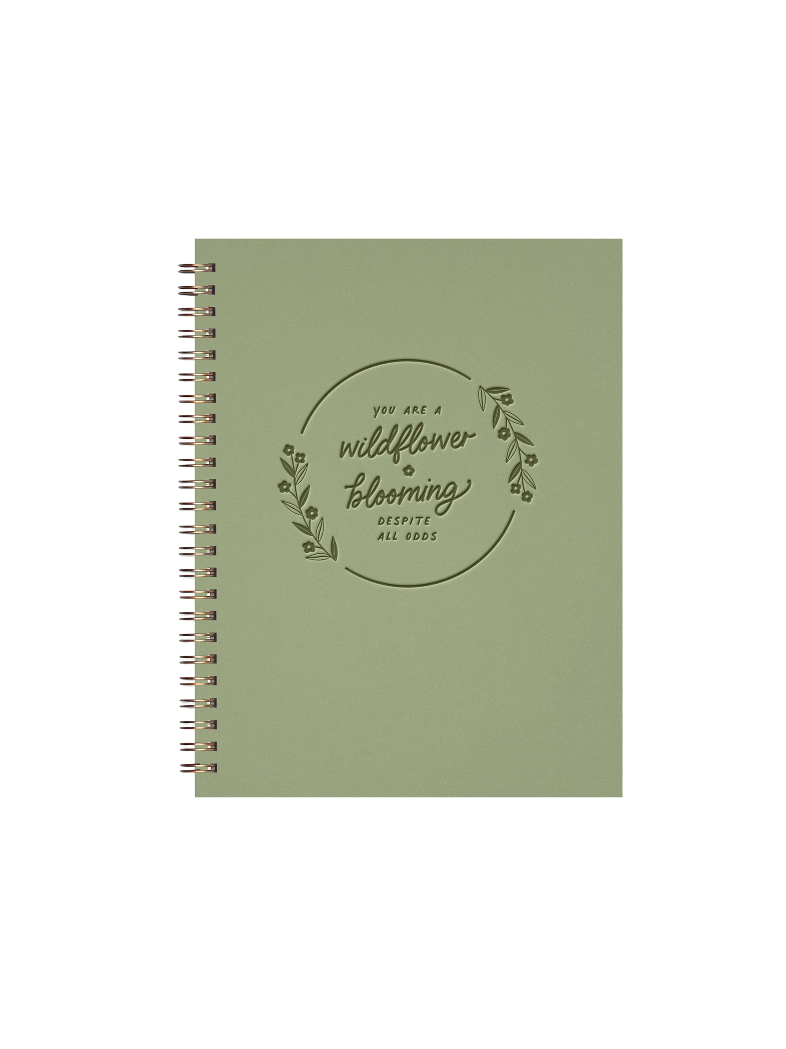 Wildflower Blooming Journal: Lined Notebook