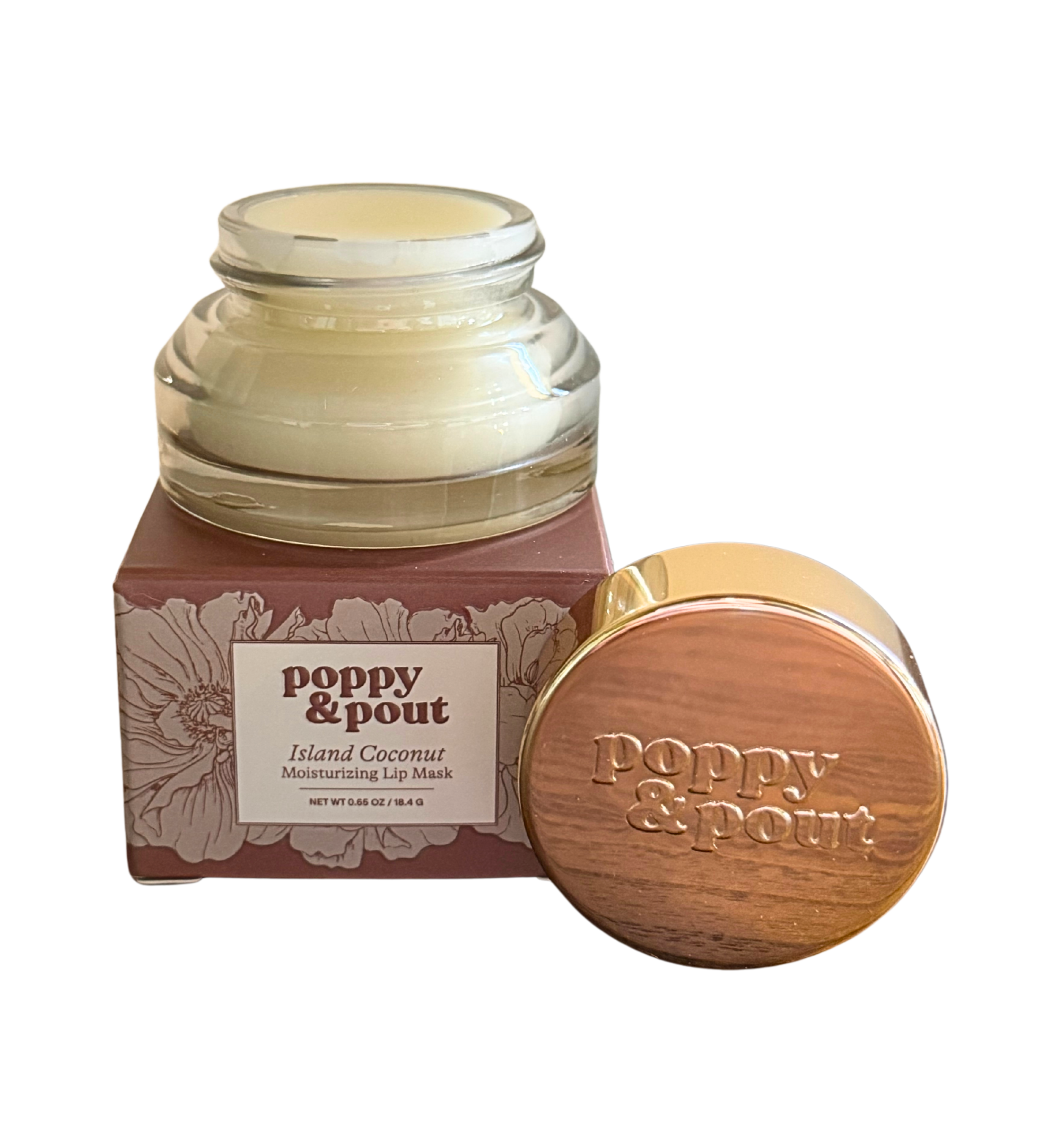 Poppy & Pout Lip Mask - Island Coconut