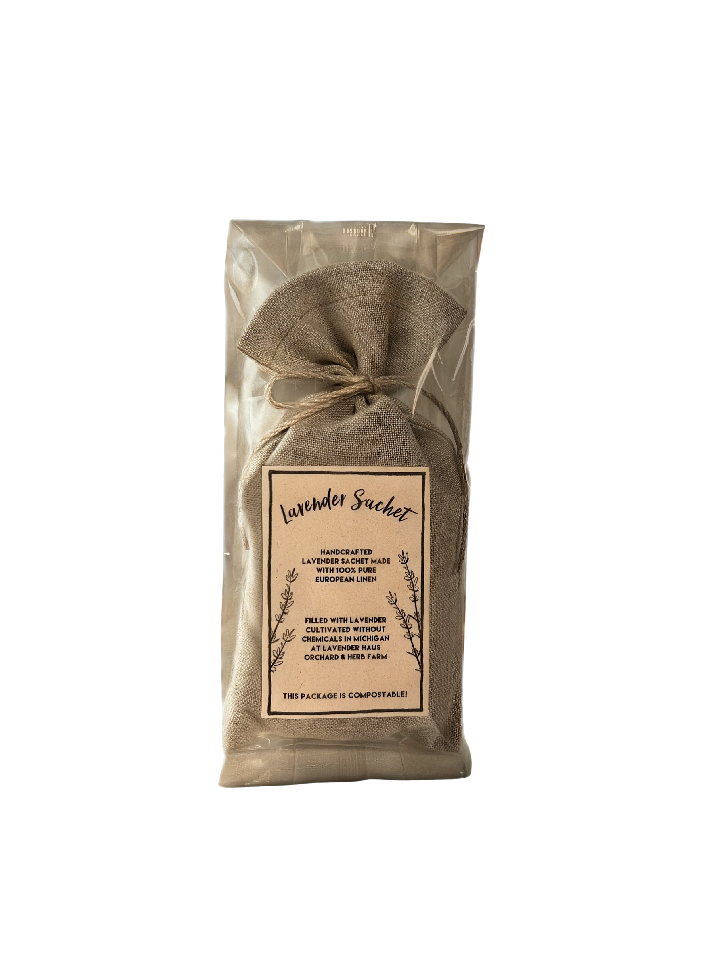 Organic Lavender Sachet