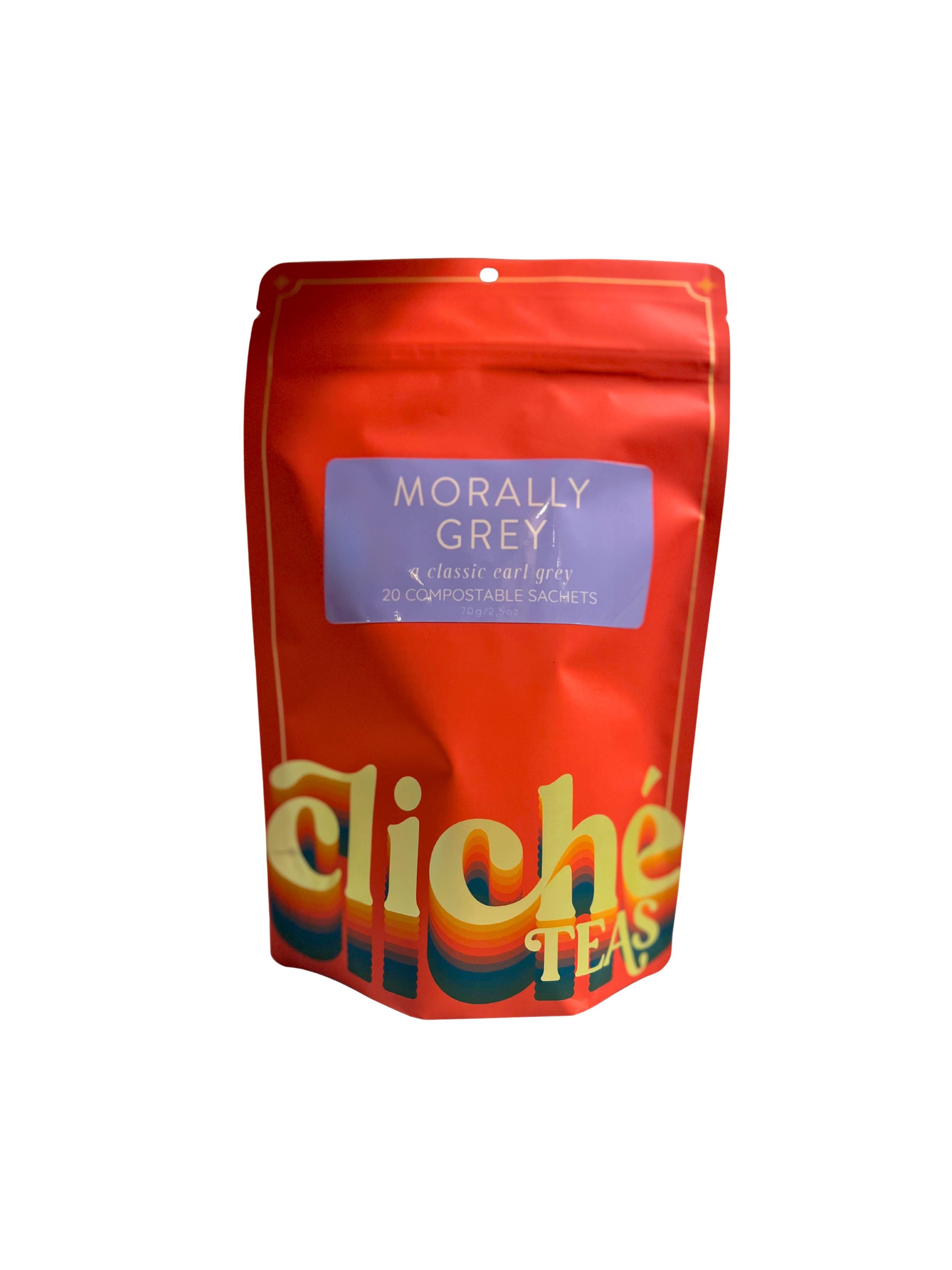 Cliché Teas Morally Grey Sachets Pouch