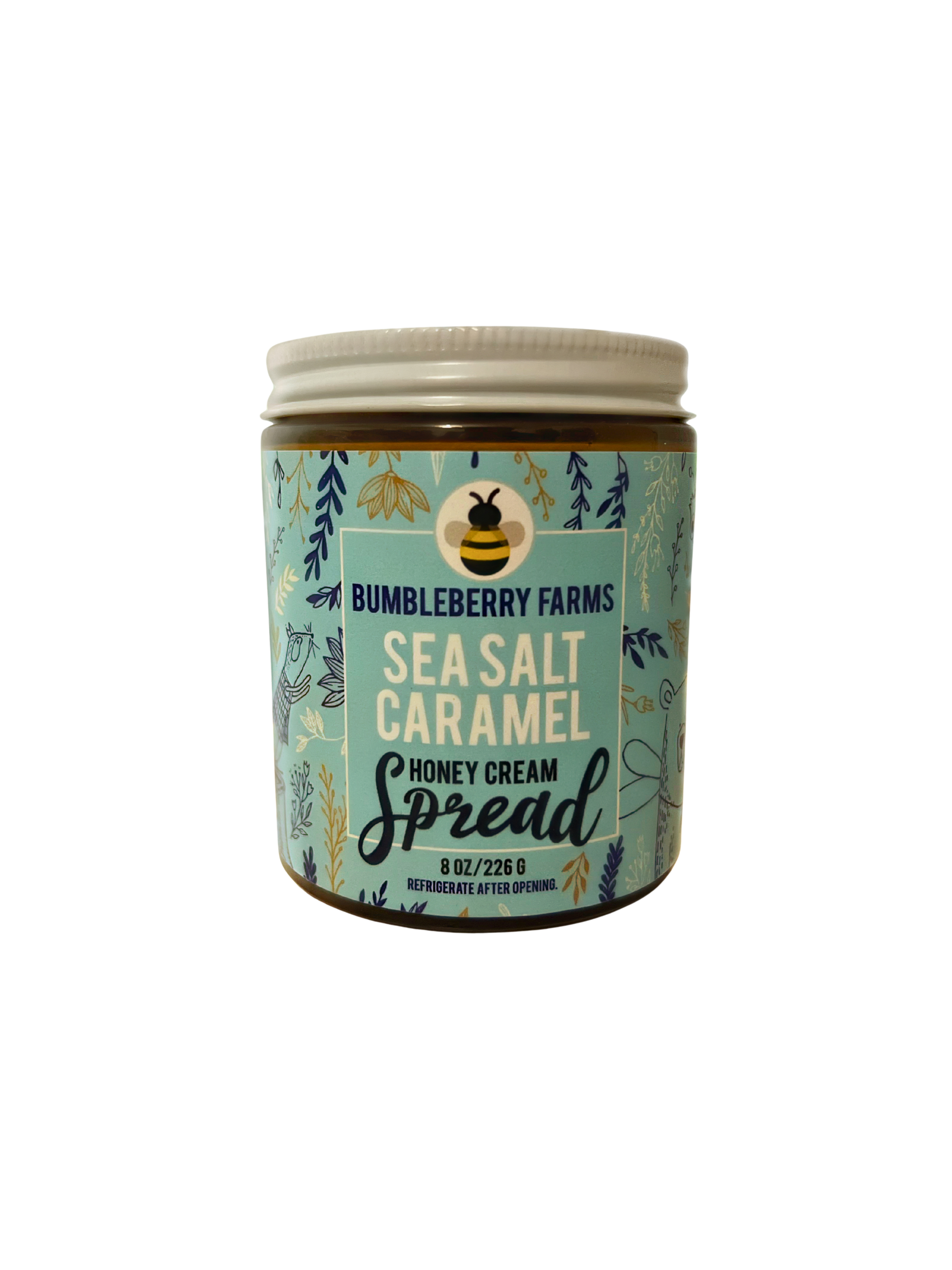 Bumbleberry Farms Sea Salt Caramel Honey Cream Spread