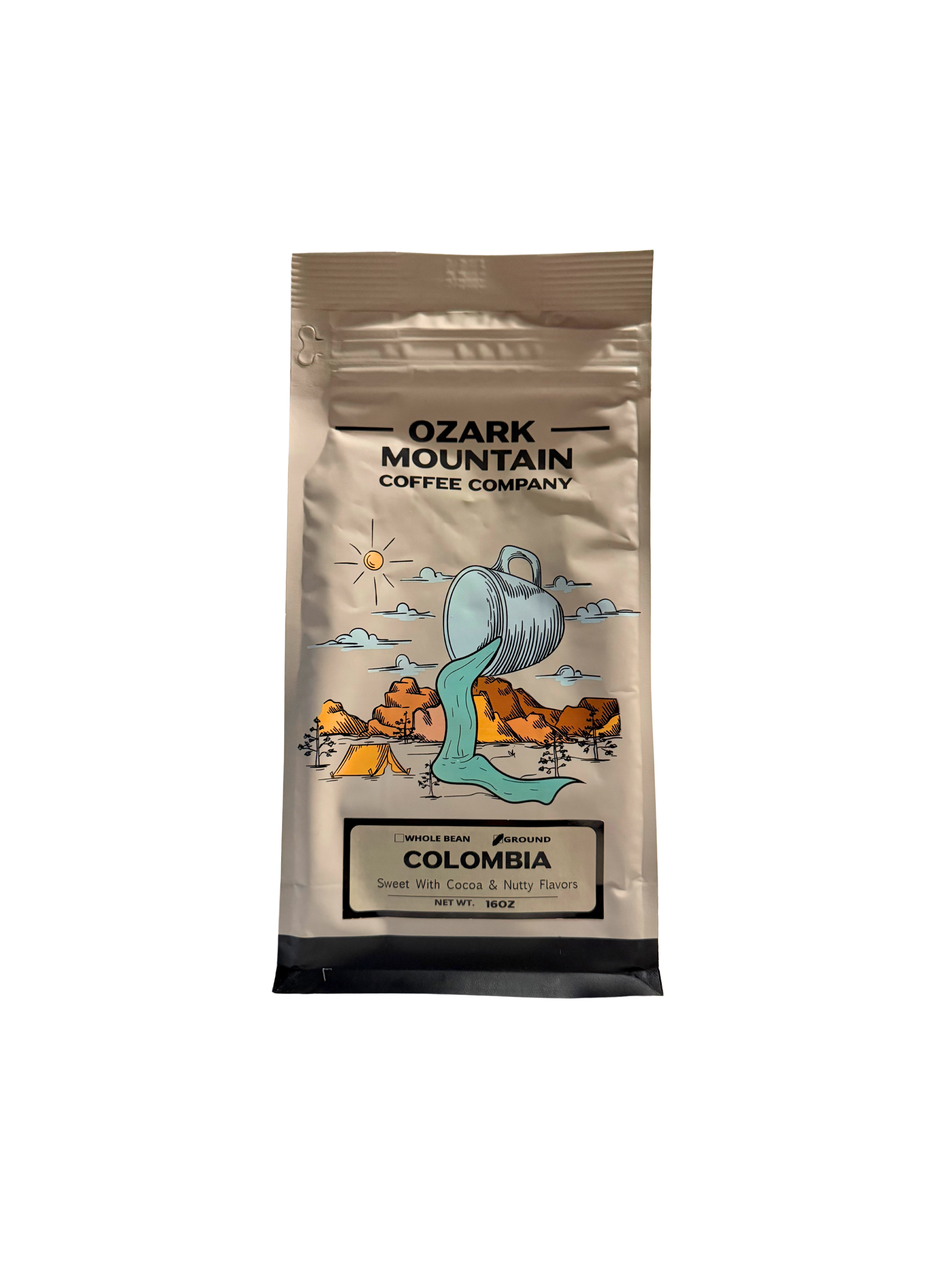Ozark Mountain Coffee Co. Colombia Ground Coffee