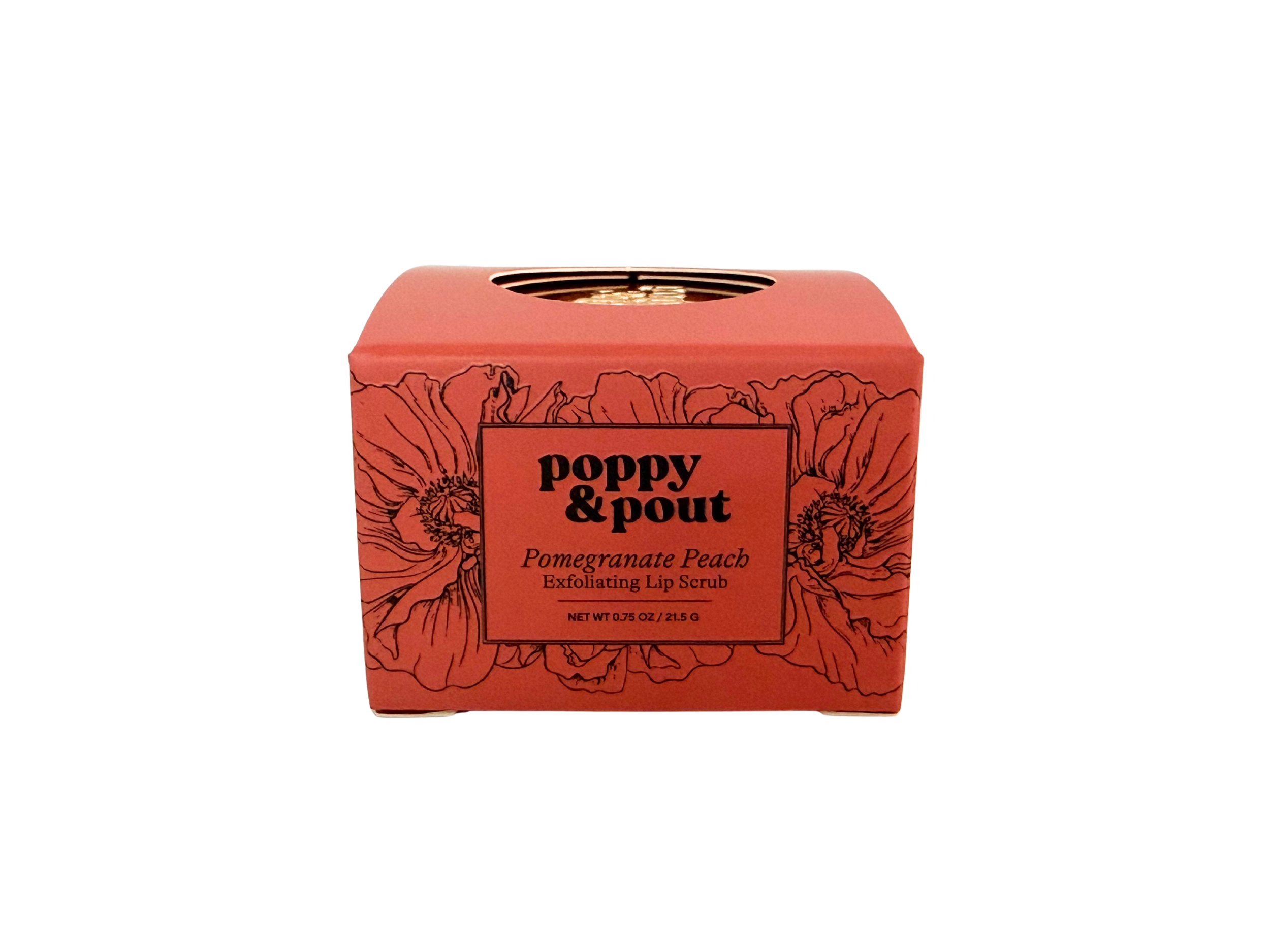 Pomegranate Peach Lip Scrub Front.png