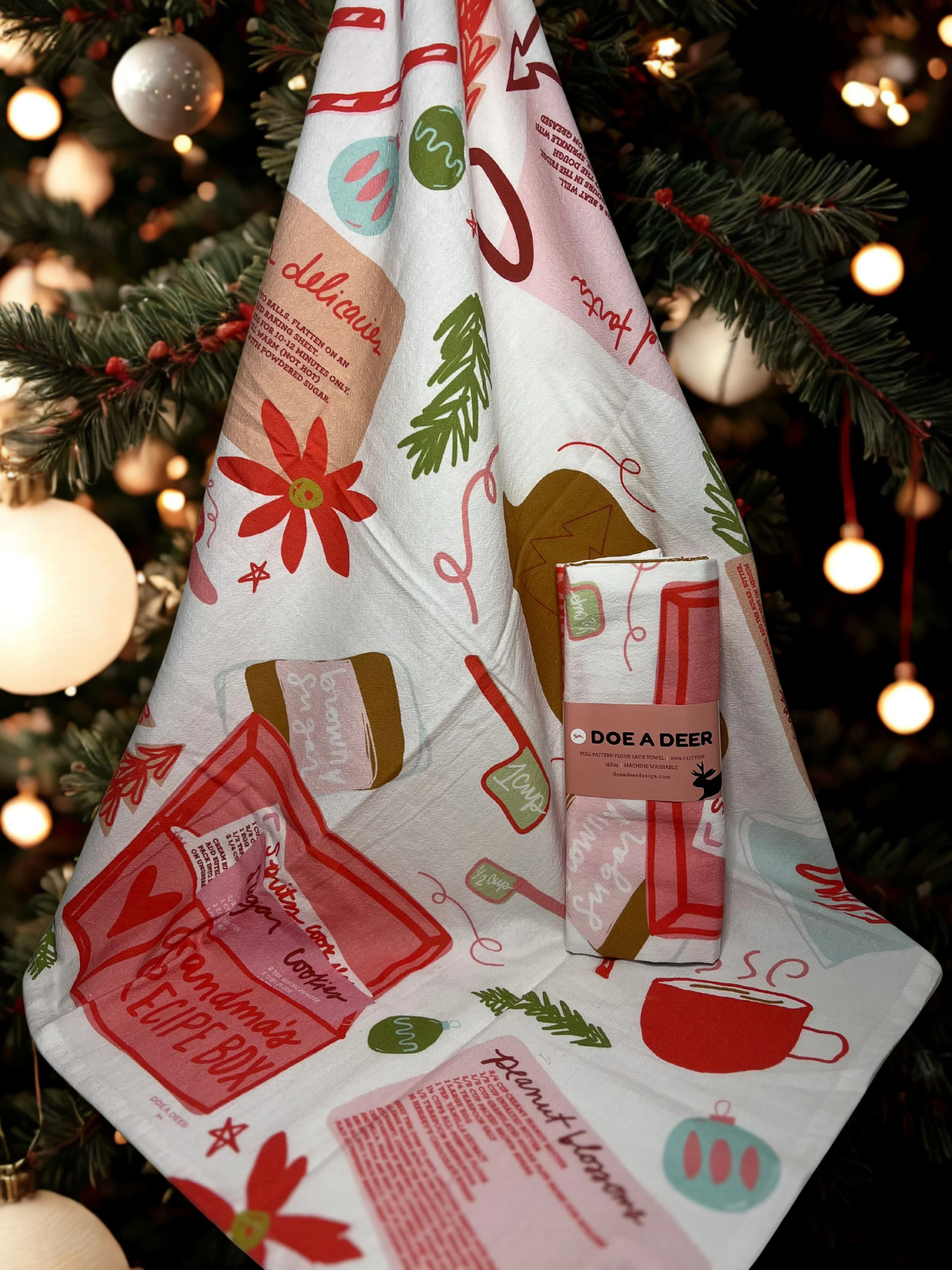 Doe A Deer: Heirloom Recipes Flour Sack Towel