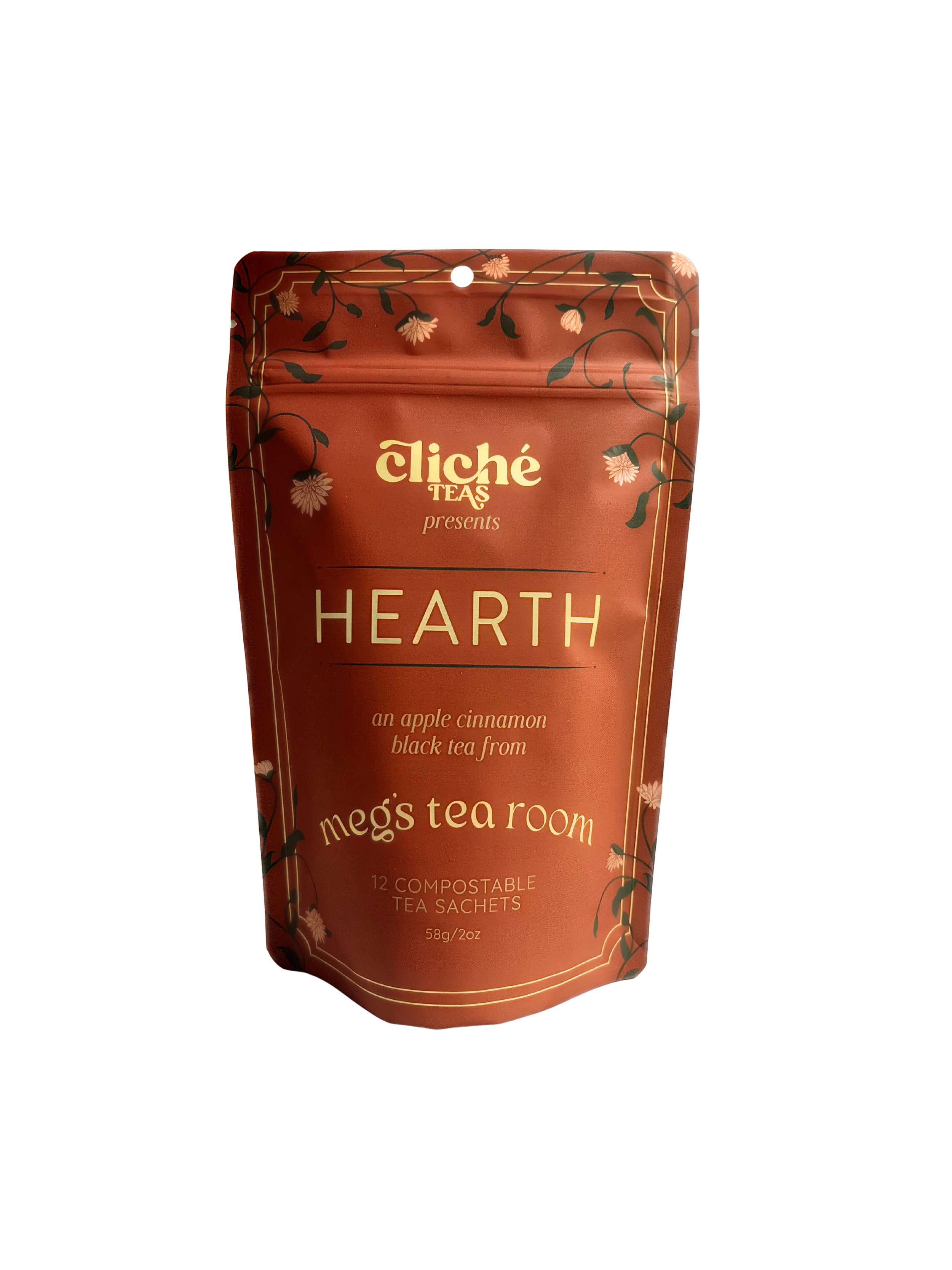 Cliché Teas Hearth Sachets Pouch