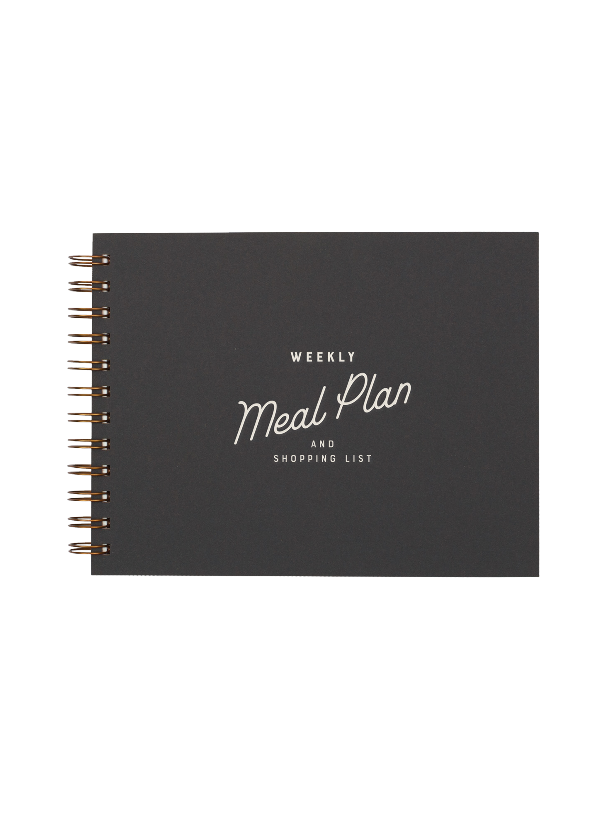 Retro Weekly Meal Planner