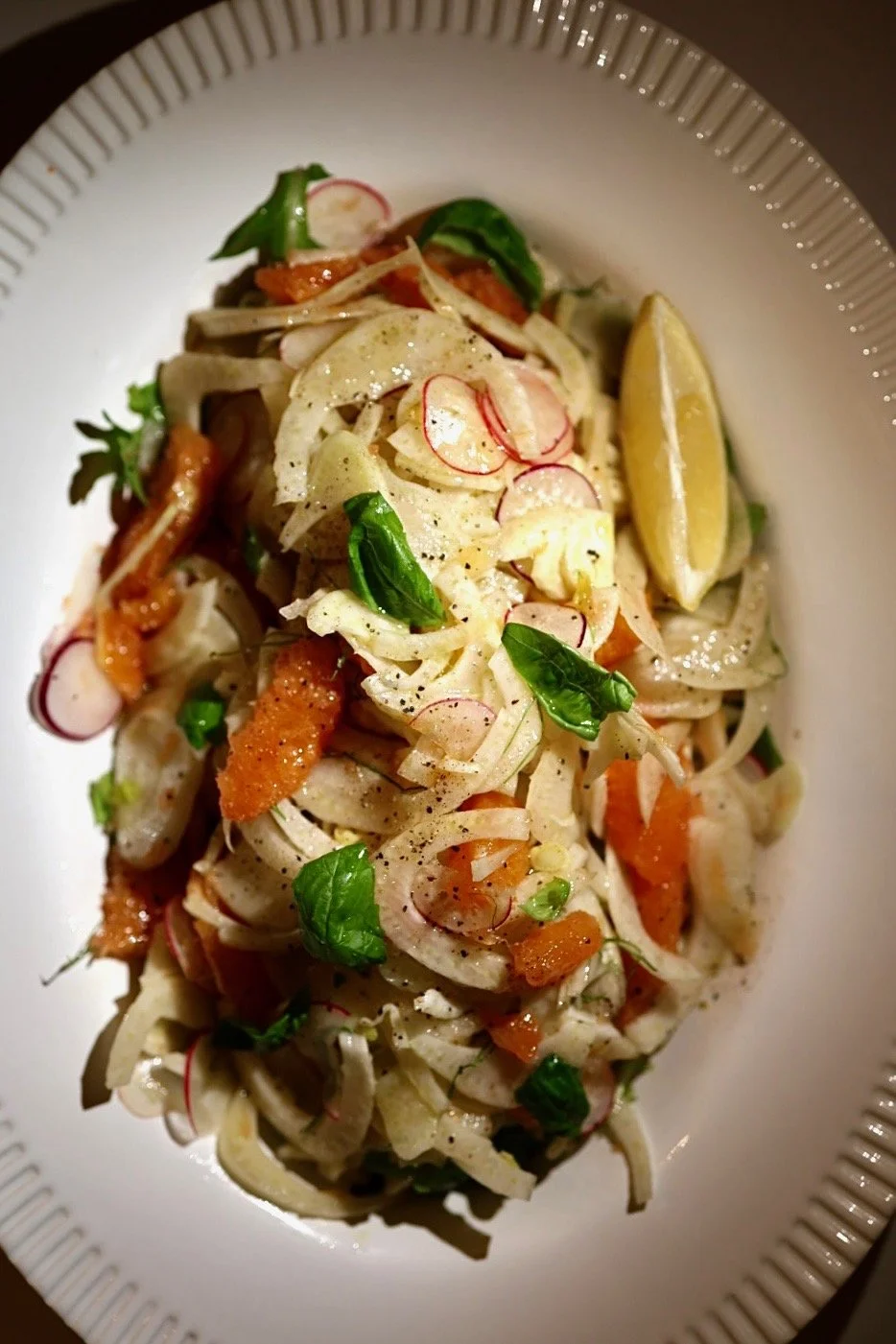Shaved Fennel and Citrus Salad