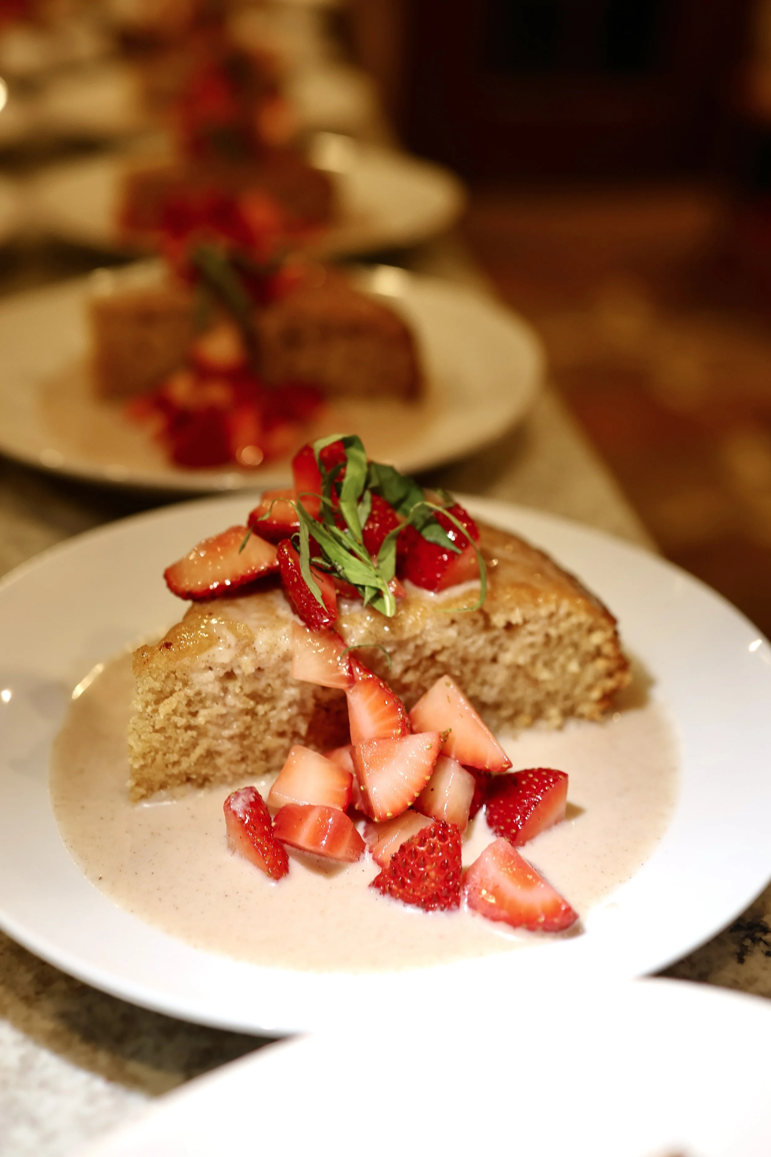 Coconut Soaked Olive Oil Cake
