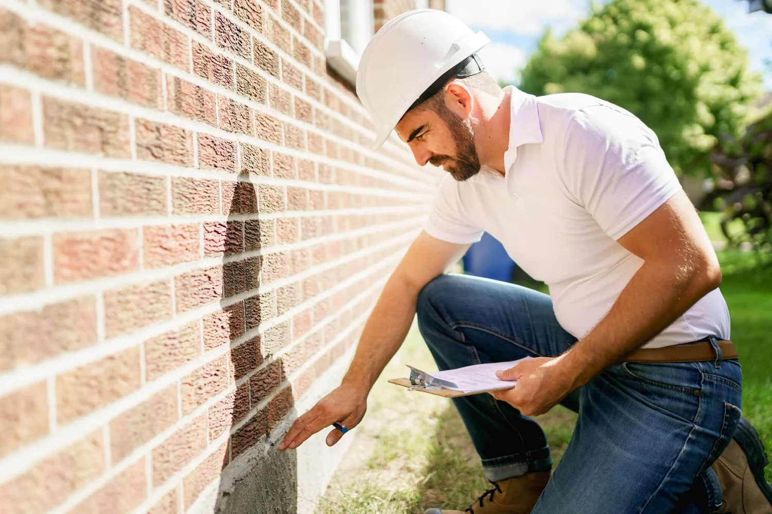 Cracked stem wall observed during inspection
