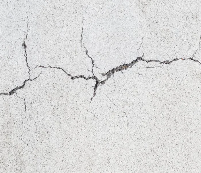 Concrete foundation crack repair in San Diego