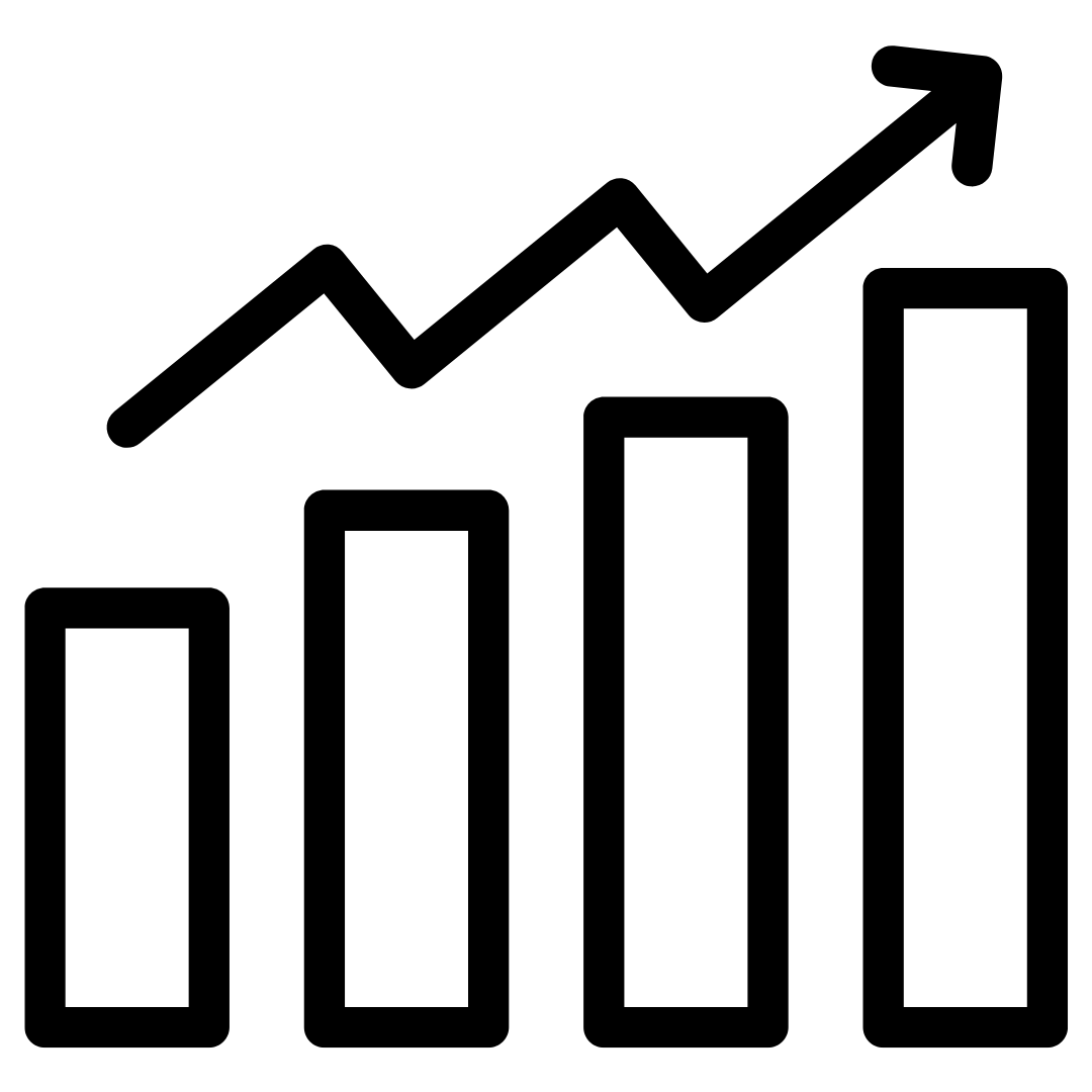 Silhouette of a person playing the guitar with a microphone stand in a dark room.