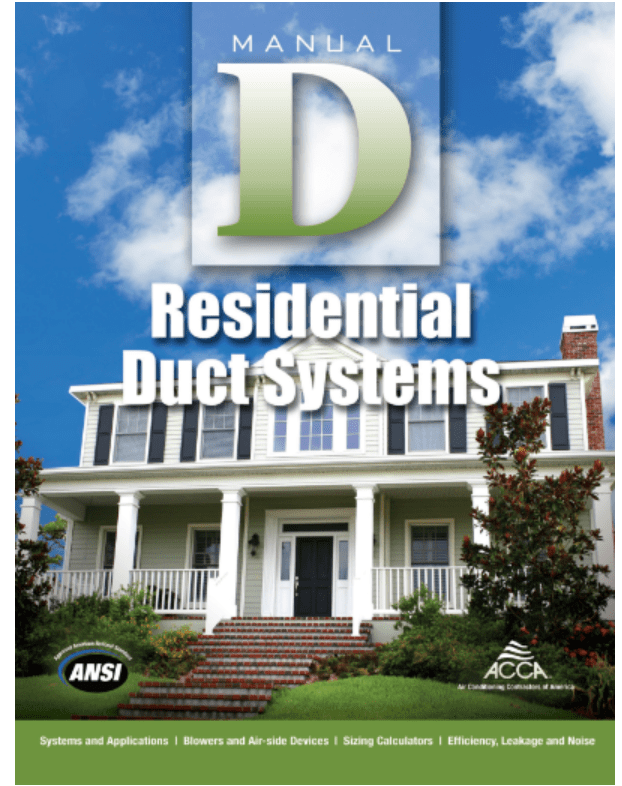 Manual J, S, & D Load Calculations