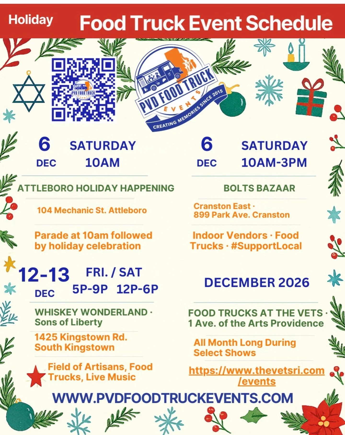 Calling all food truck fans &mdash; the winter lineup is here, and it&rsquo;s 🔥!
Whether you&rsquo;re chasing tacos, coffee, or comfort food, don&rsquo;t miss these amazing local stops this season.
And while you&rsquo;re out supporting local, don&rs