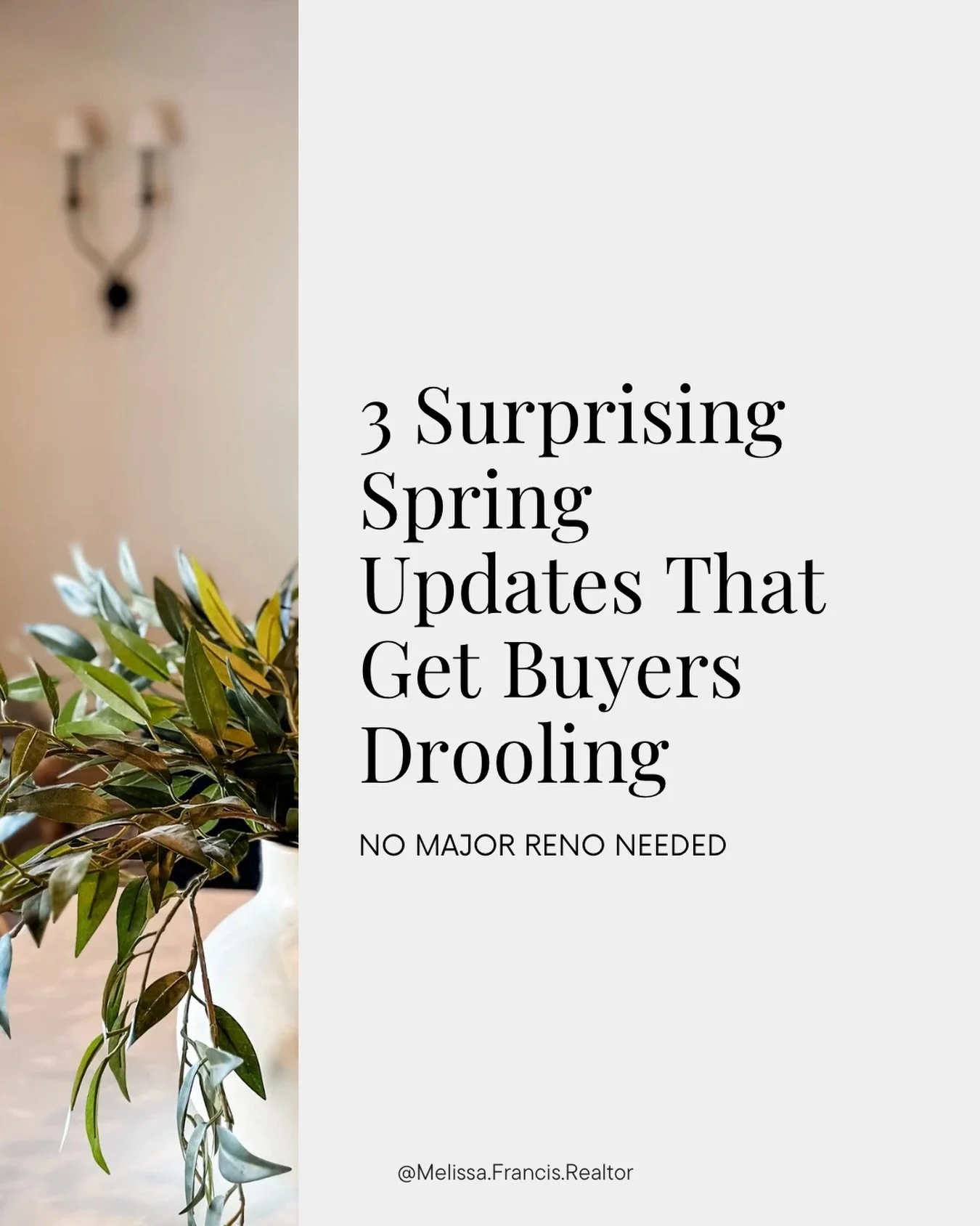 You don&rsquo;t need a major renovation to make buyers fall in love this spring.

Some of the updates creating the strongest reactions right now are surprisingly simple because buyers aren&rsquo;t just shopping for a home&hellip; they&rsquo;re shoppi