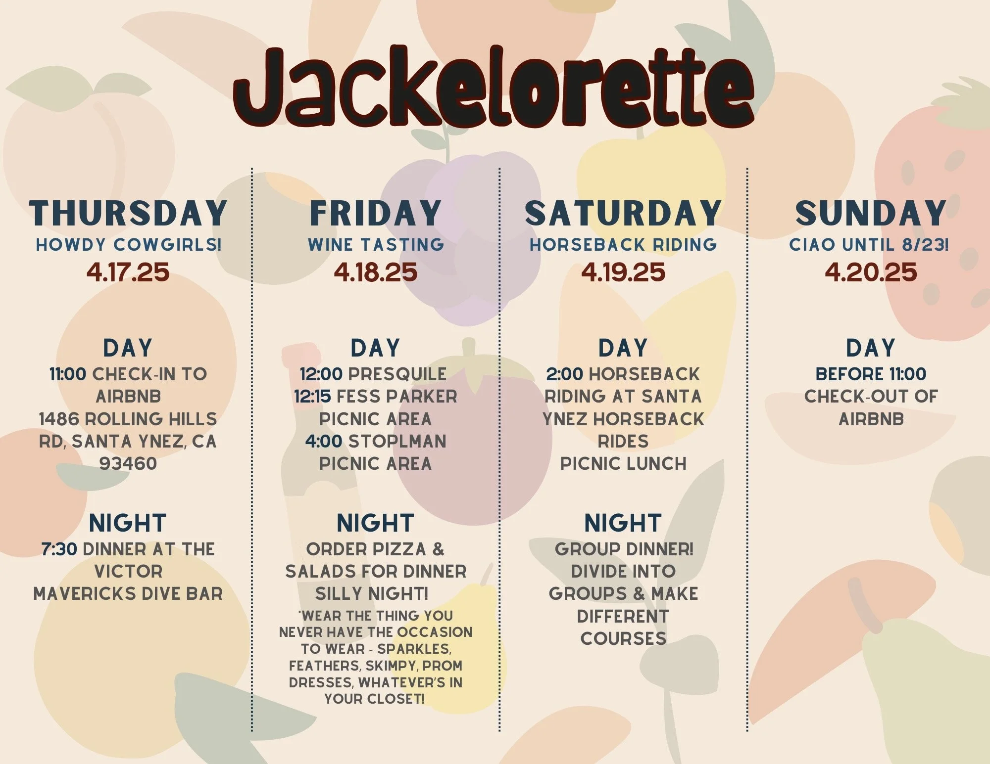jackie’s santa ynez bachelorette