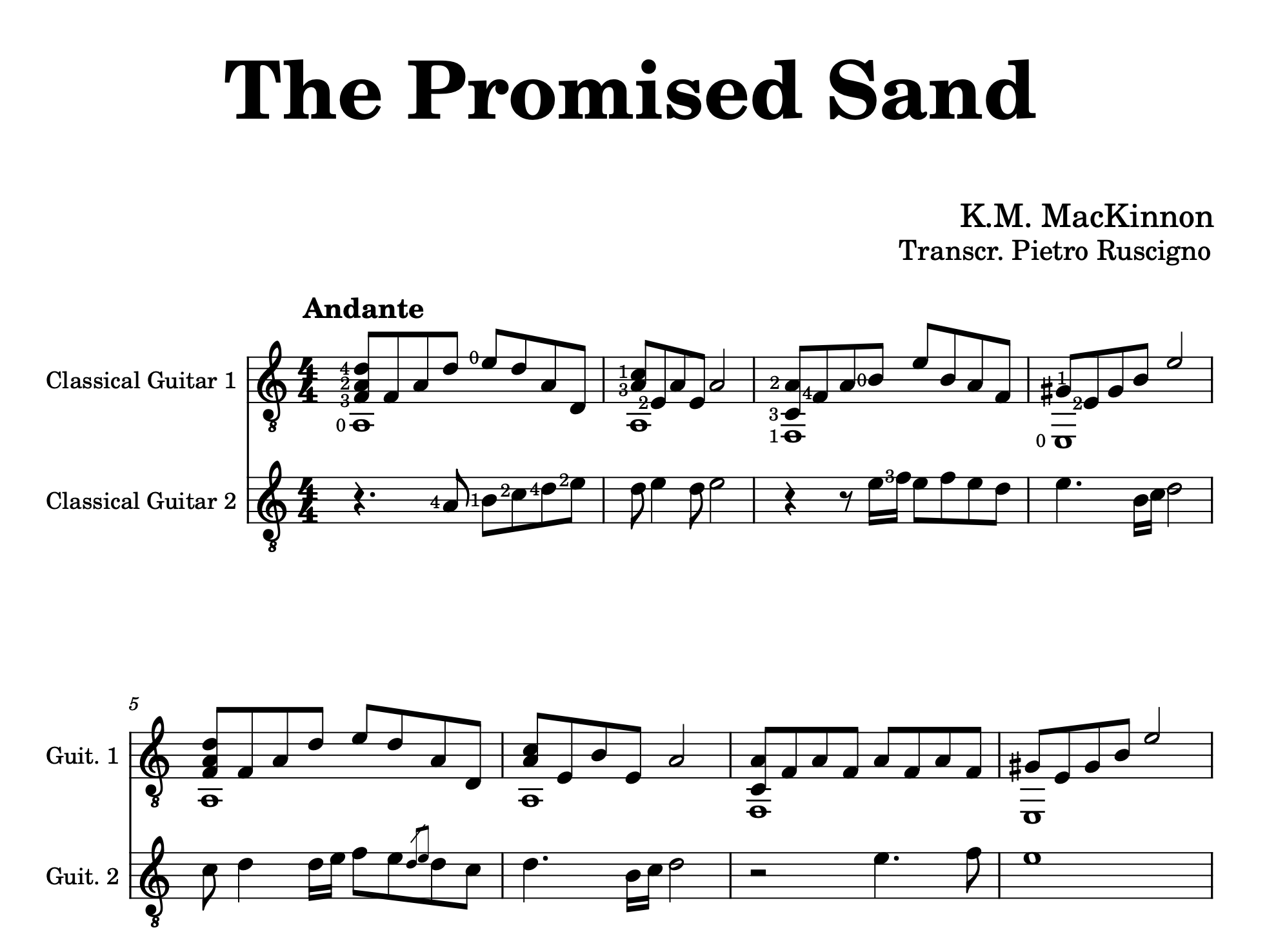 The Promised Sand by K.M. MacKinnon PDF