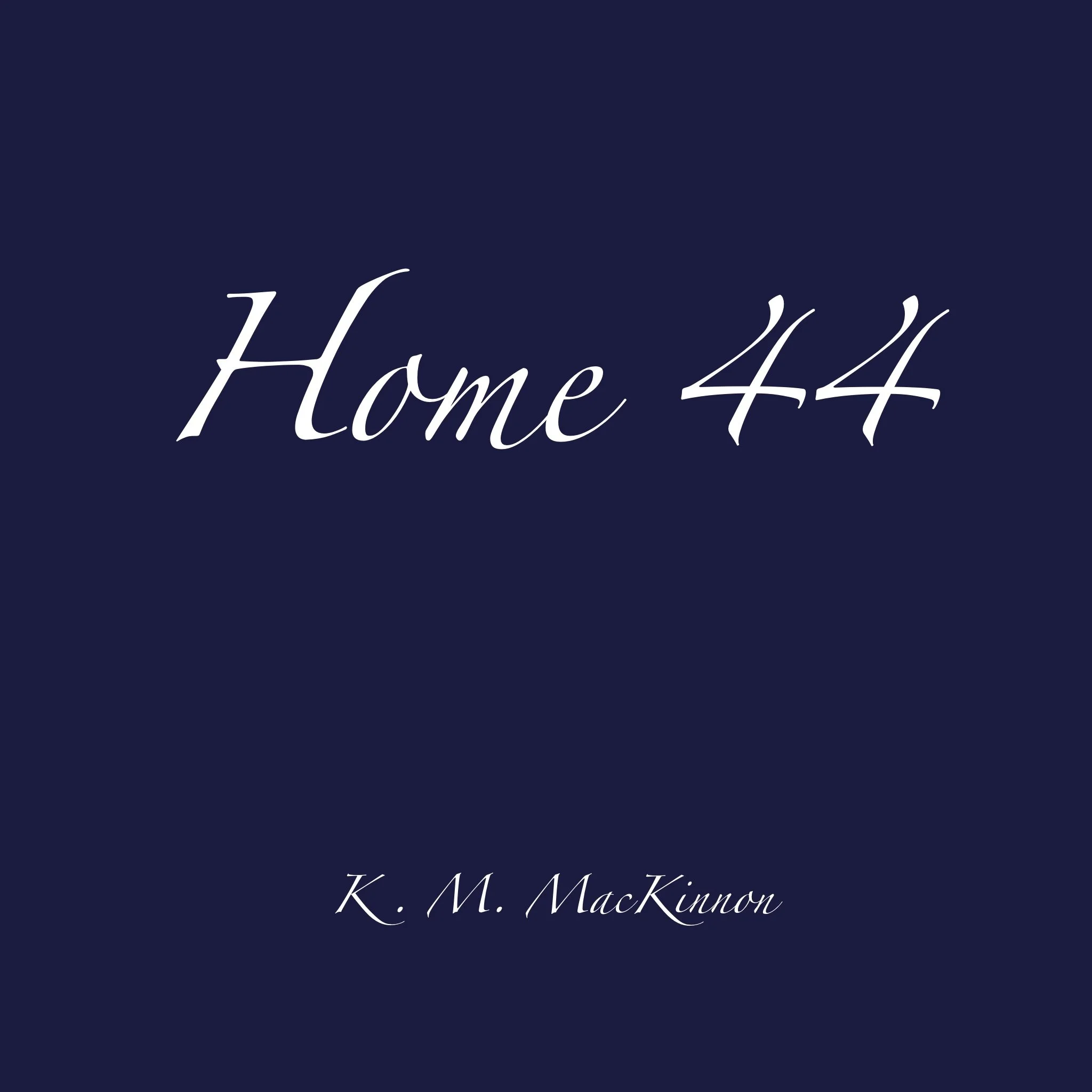 Cover of album titled 'HOME 44L' by K.M. MacKinnon featuring a close-up of an acoustic guitar with a wooden top and strings.kmmackinnon.com guitarist and composer music available at YouTube, Spotify, Apple Music